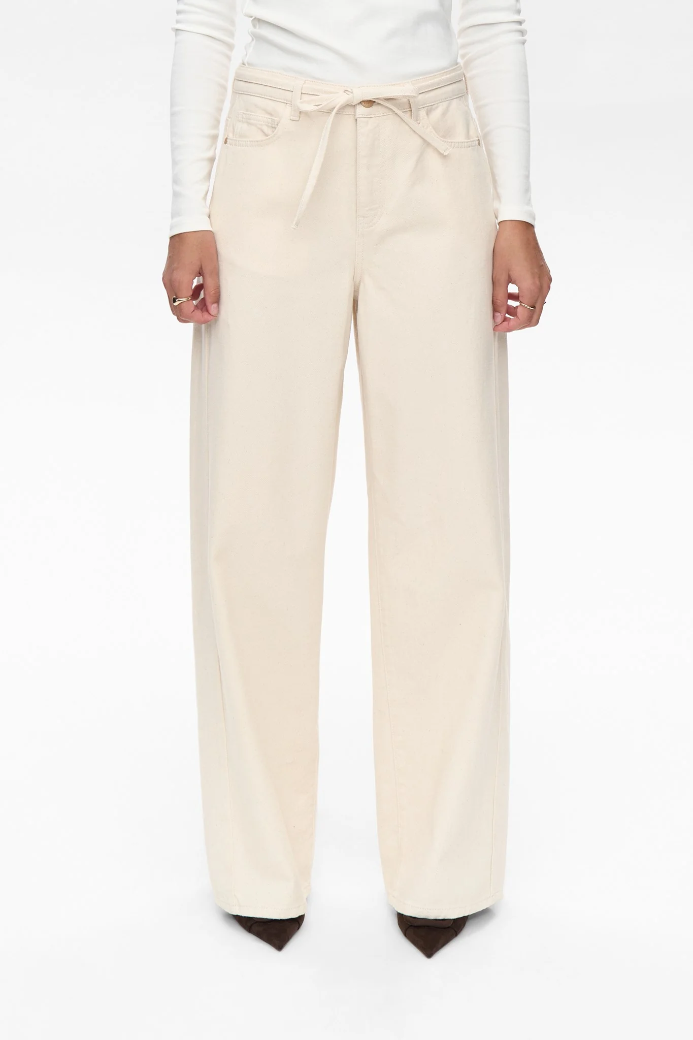 NUBROOKLYN SOLID JEANS - Nature