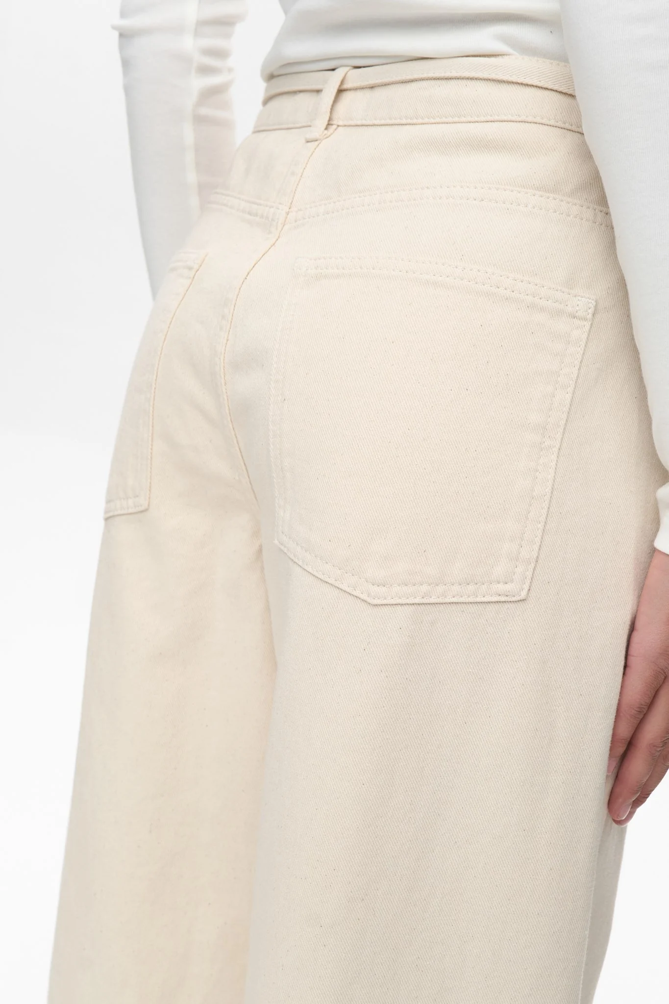 NUBROOKLYN SOLID JEANS - Nature - Image 5