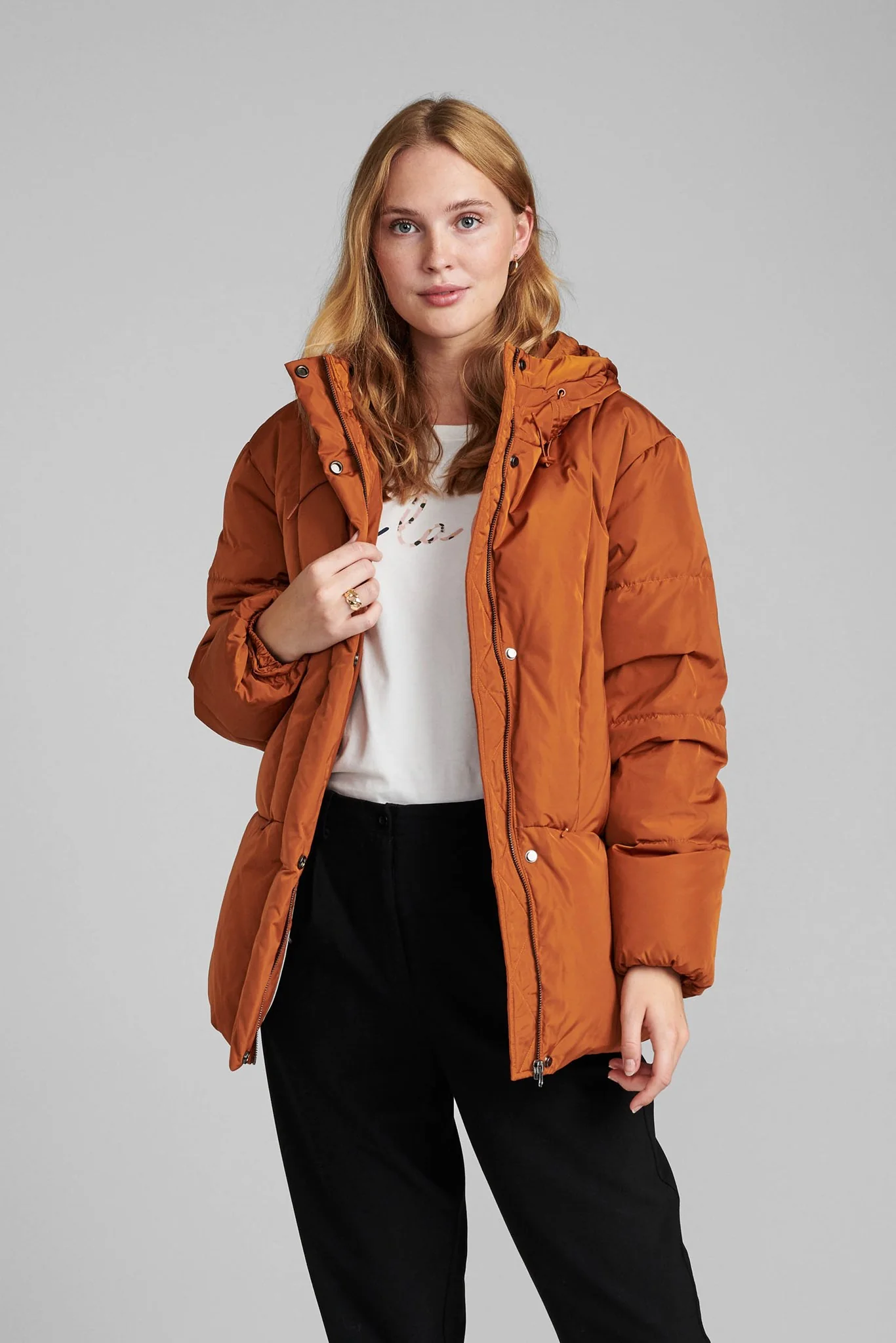 NUBRYNLEE JACKET - Leather Brown
