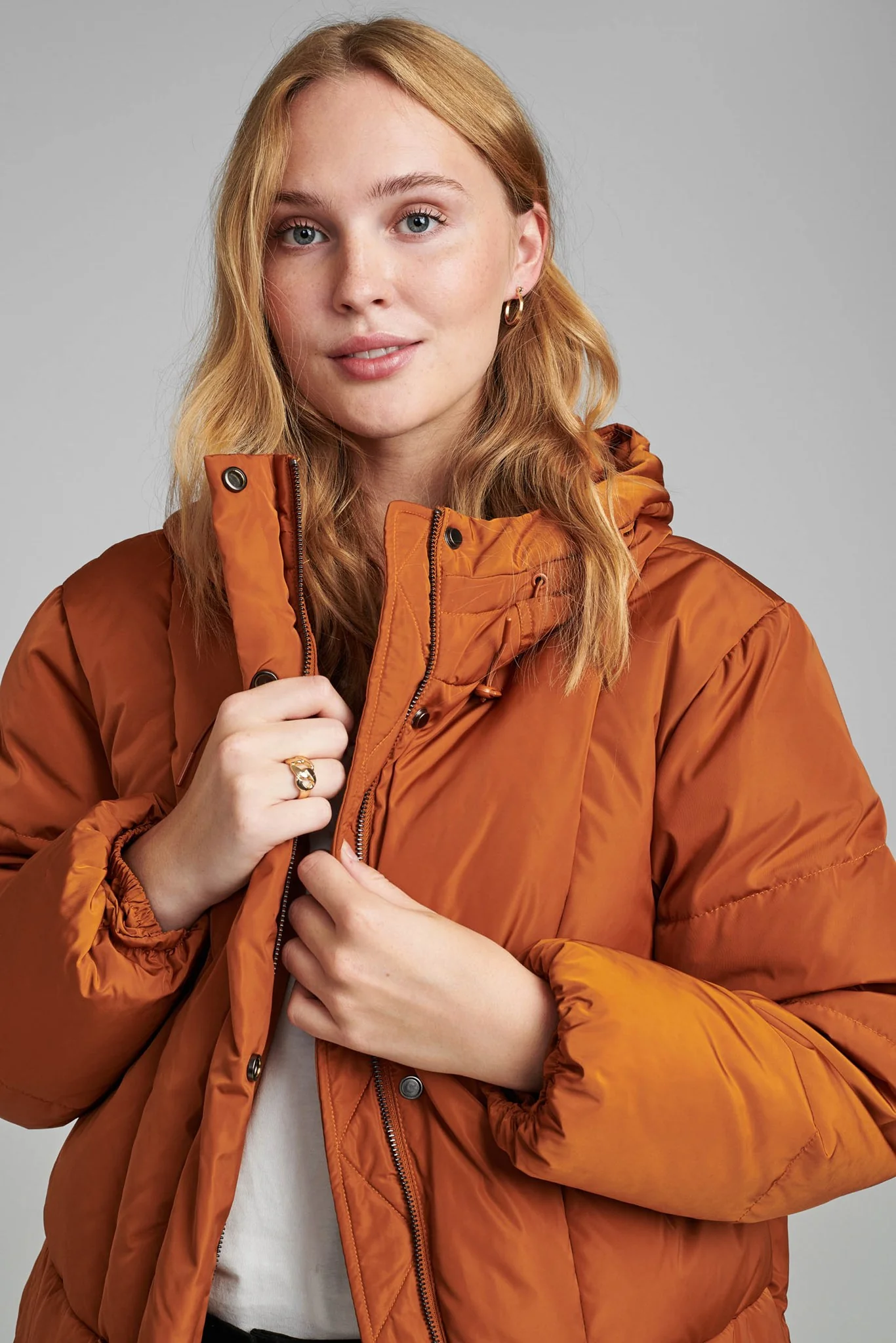 NUBRYNLEE JACKET - Leather Brown - Image 4