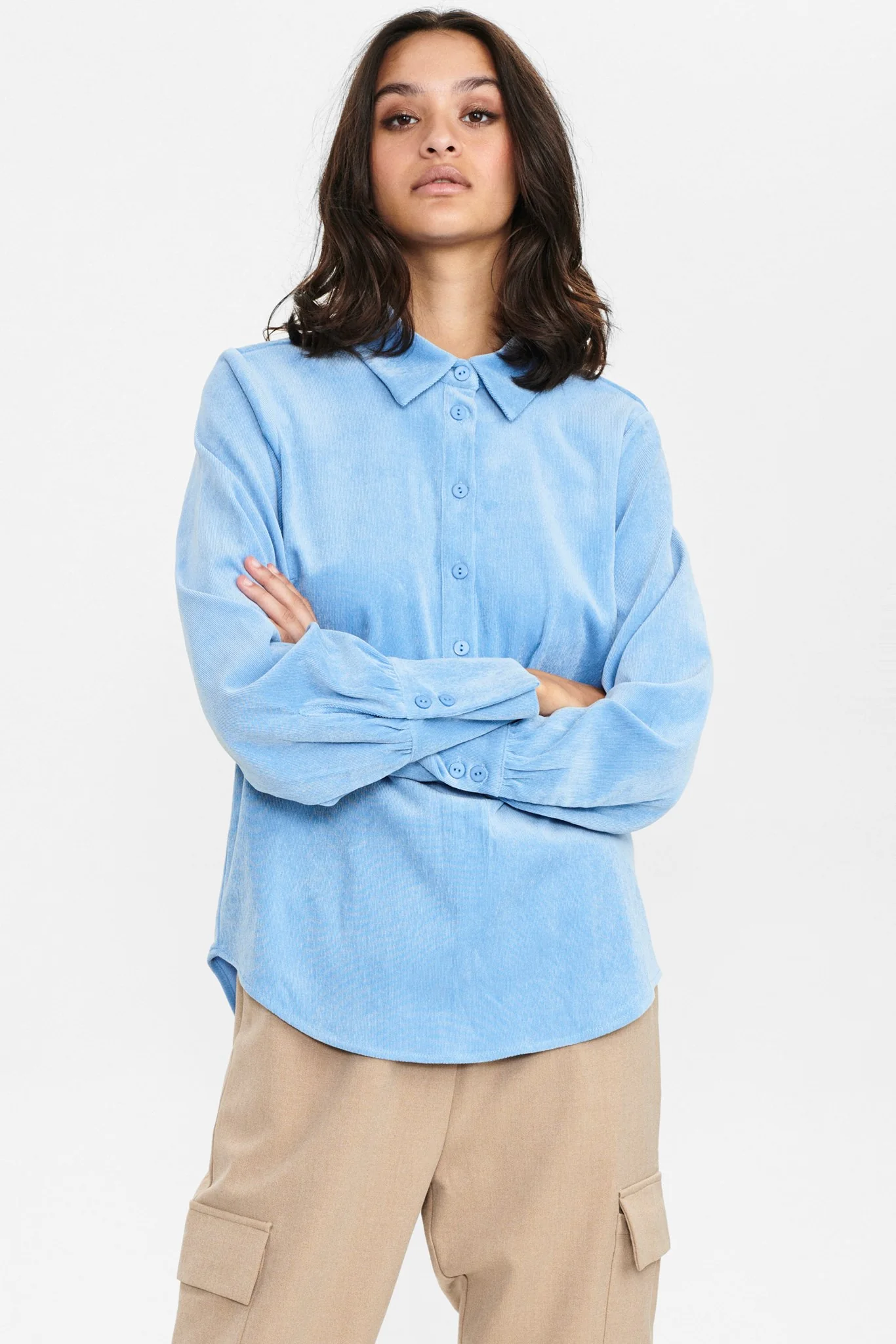 NUCACHET SHIRT - Della Robbia Blue