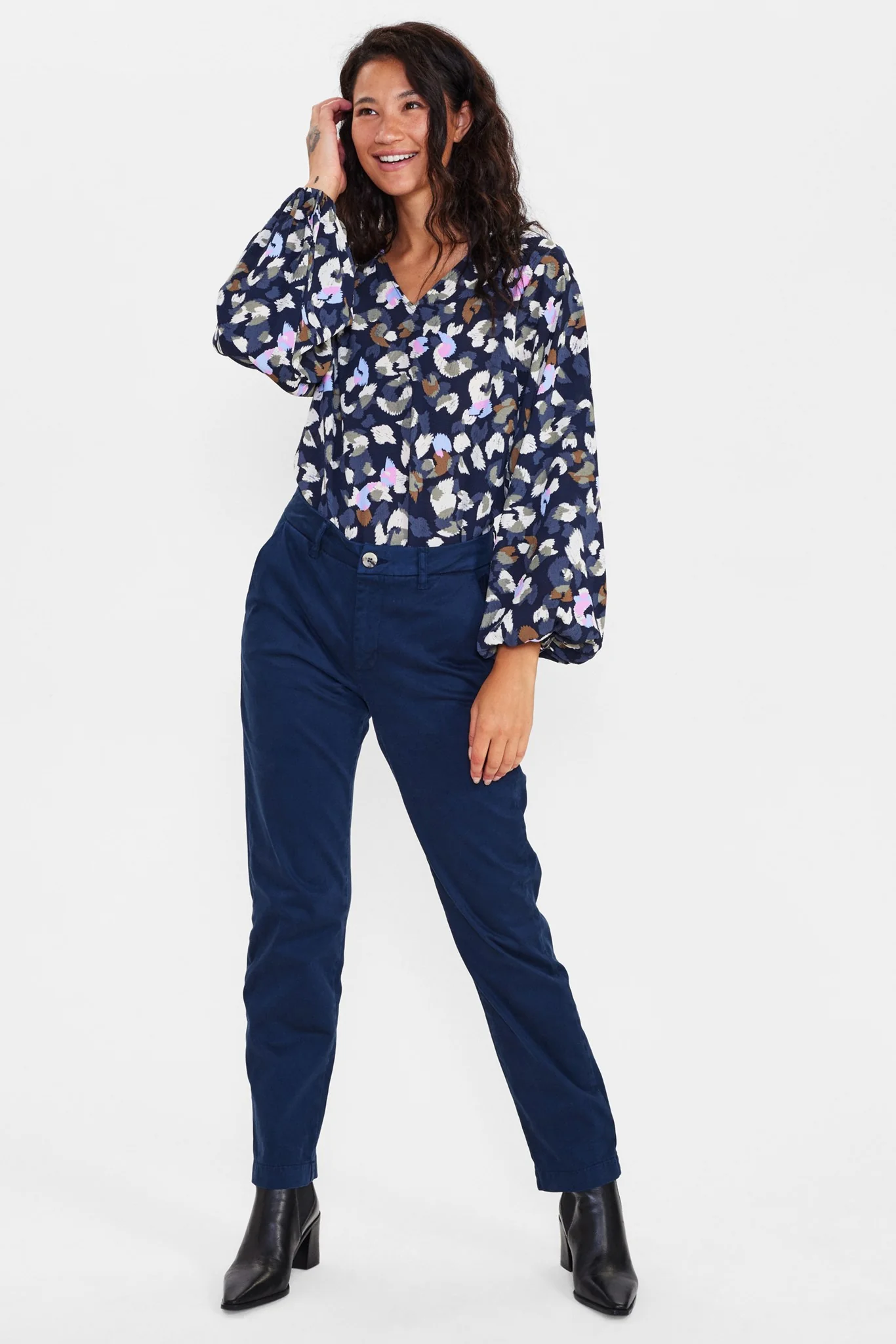 NUCADDIE NEW PANT  - Dark Sapphire - Image 3