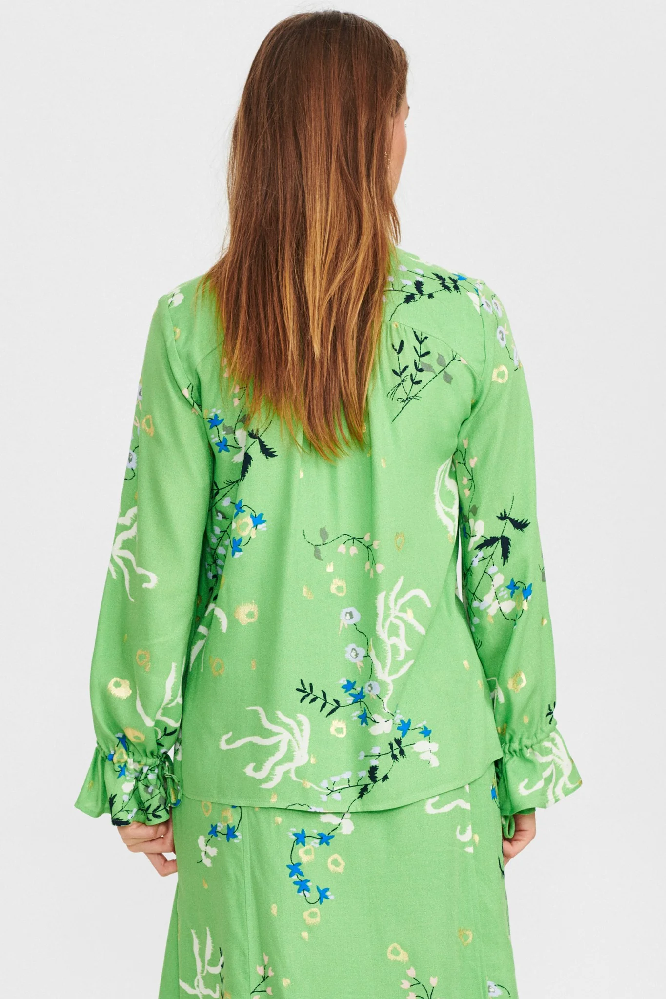 NUCADEAU BLOUSE - Foliage - Image 2