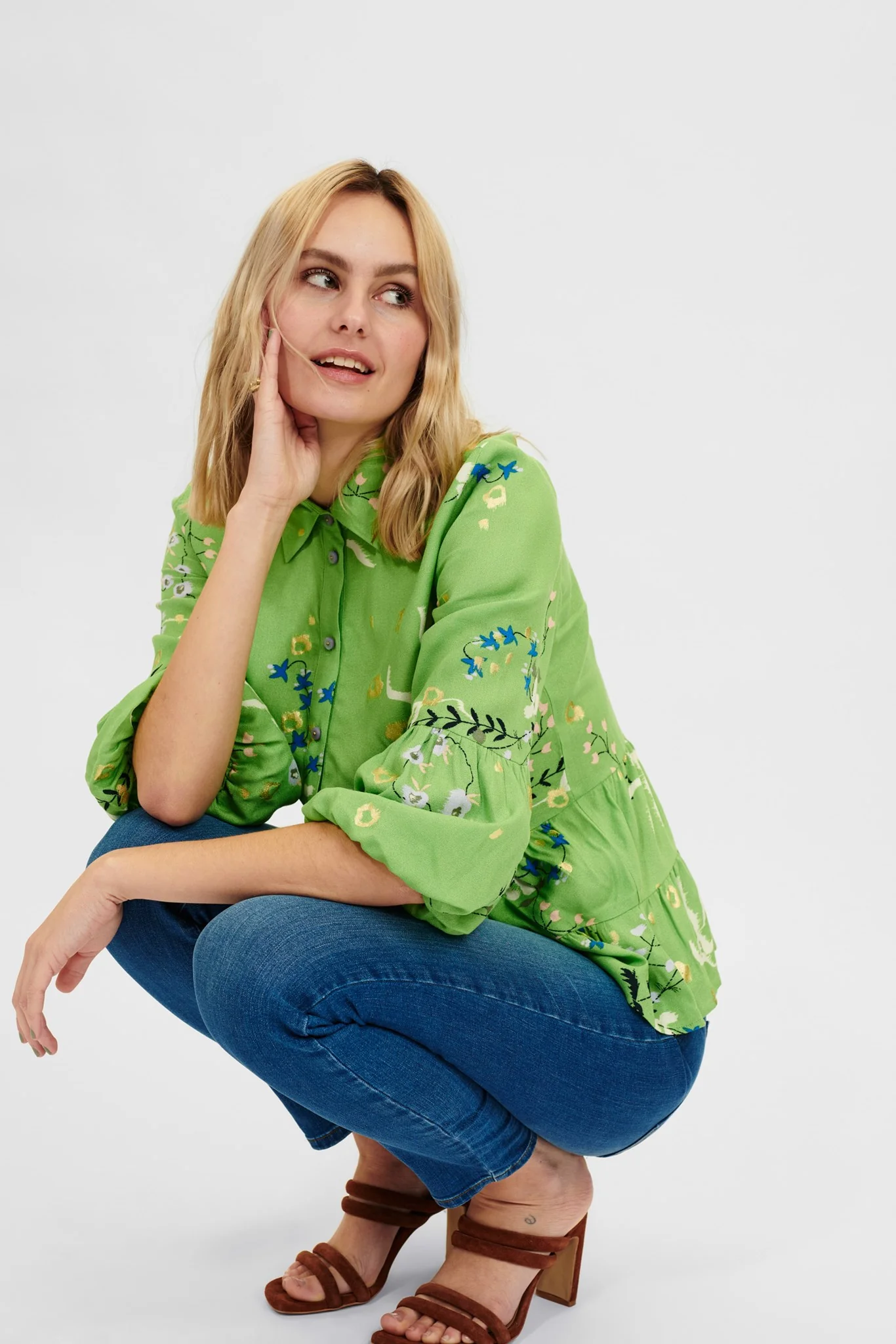 NUCADEAU SHIRT - Foliage - Image 6