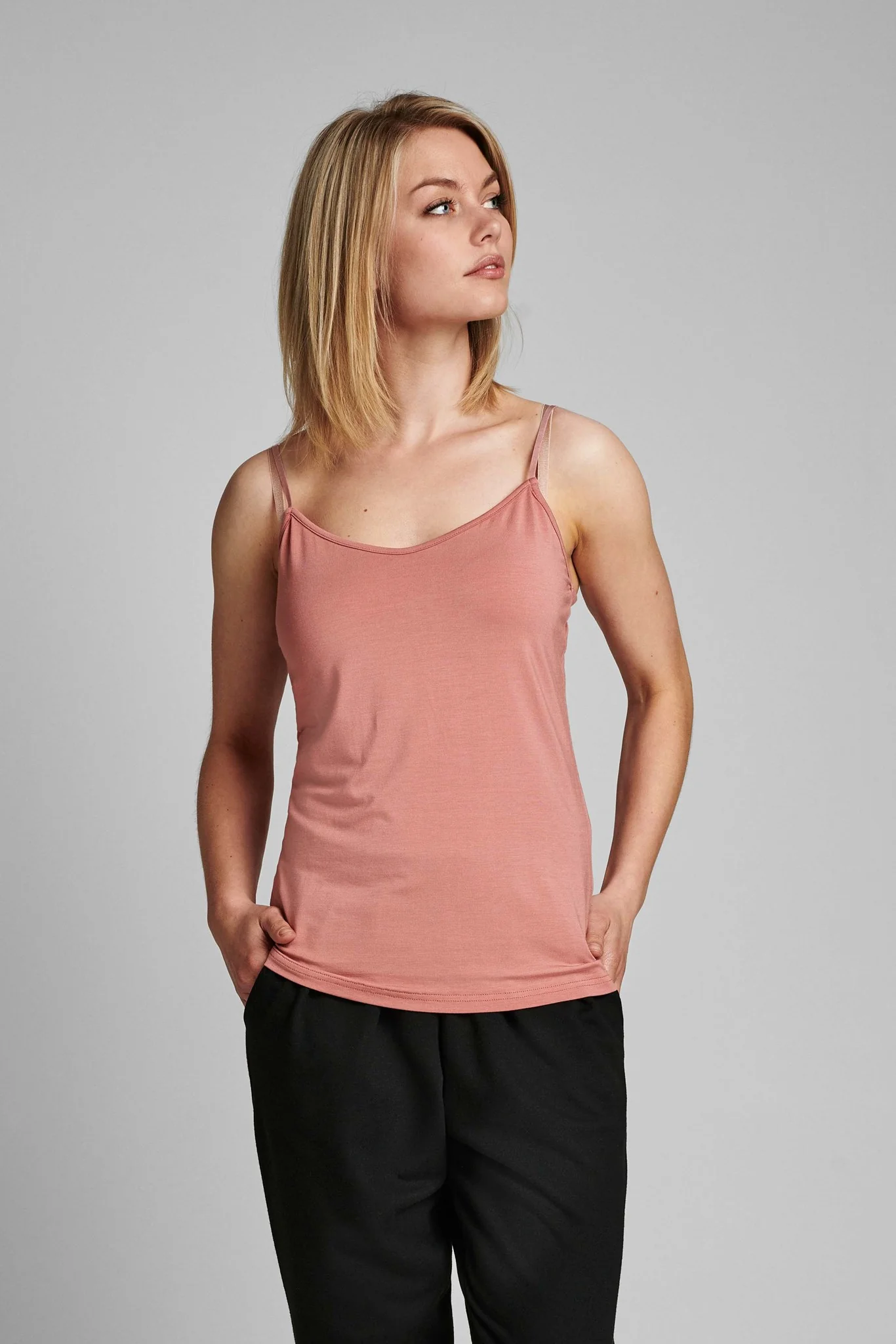 NUCADY SINGLET - NOOS - Ash Rose