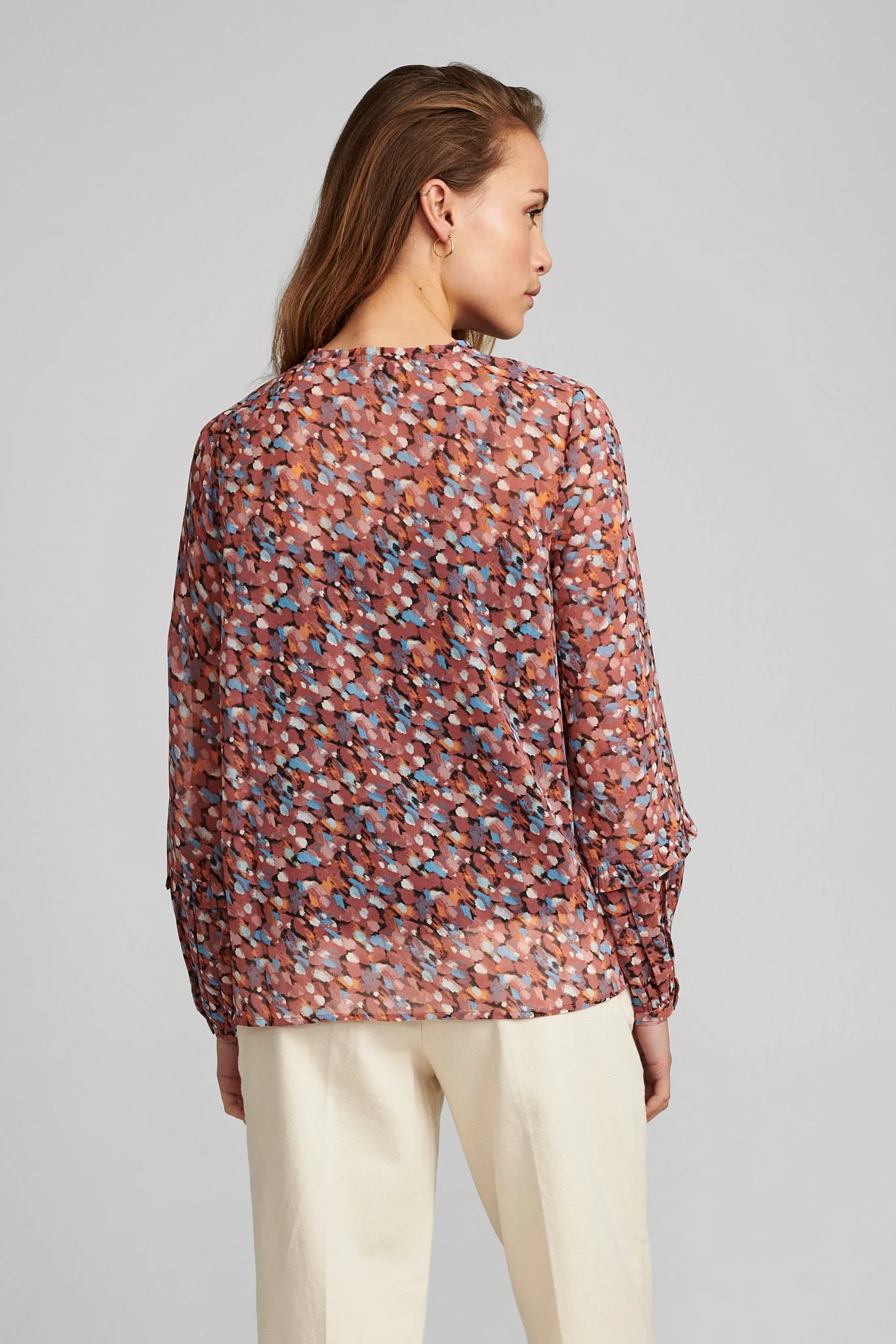 NUCAIT SHIRT - Marsala - Image 2