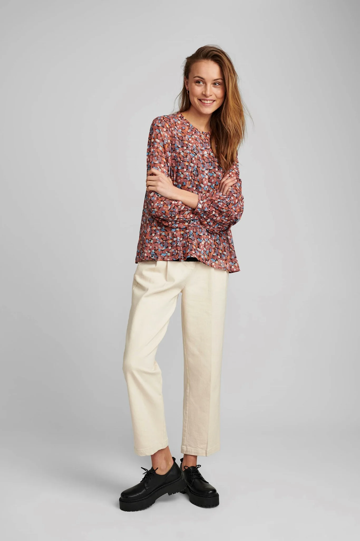 NUCAIT SHIRT - Marsala - Image 3