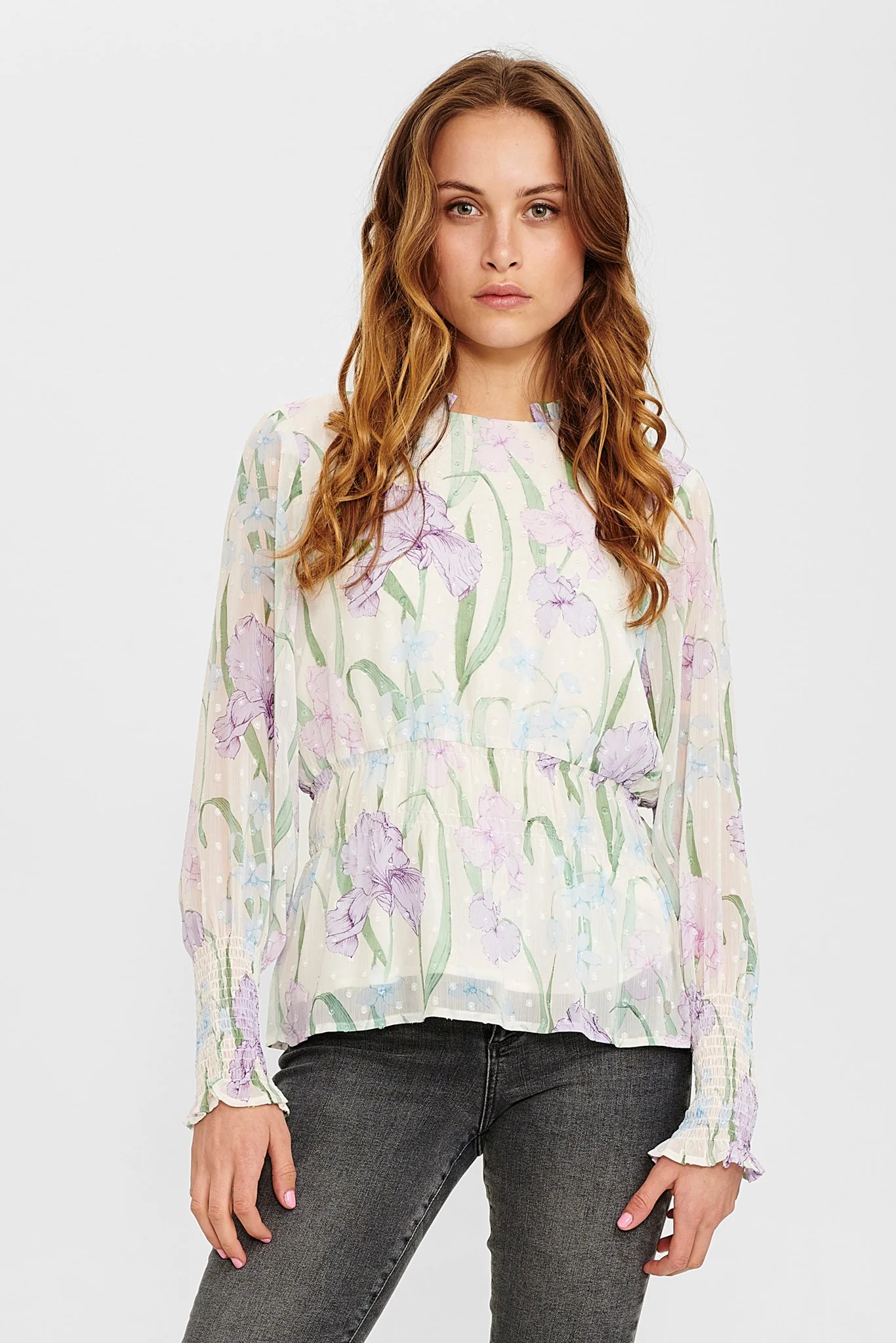 NUCALLIE BLOUSE - Pristine