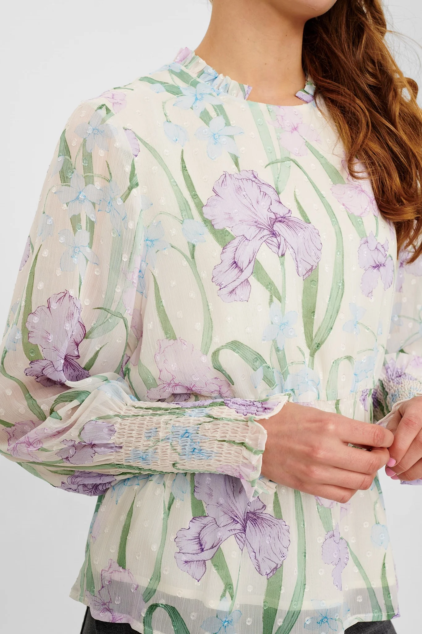 NUCALLIE BLOUSE - Pristine - Image 5