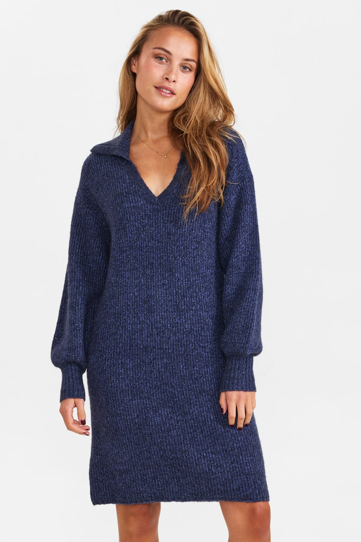 NUCALLISTA DRESS - Dark Sapphire