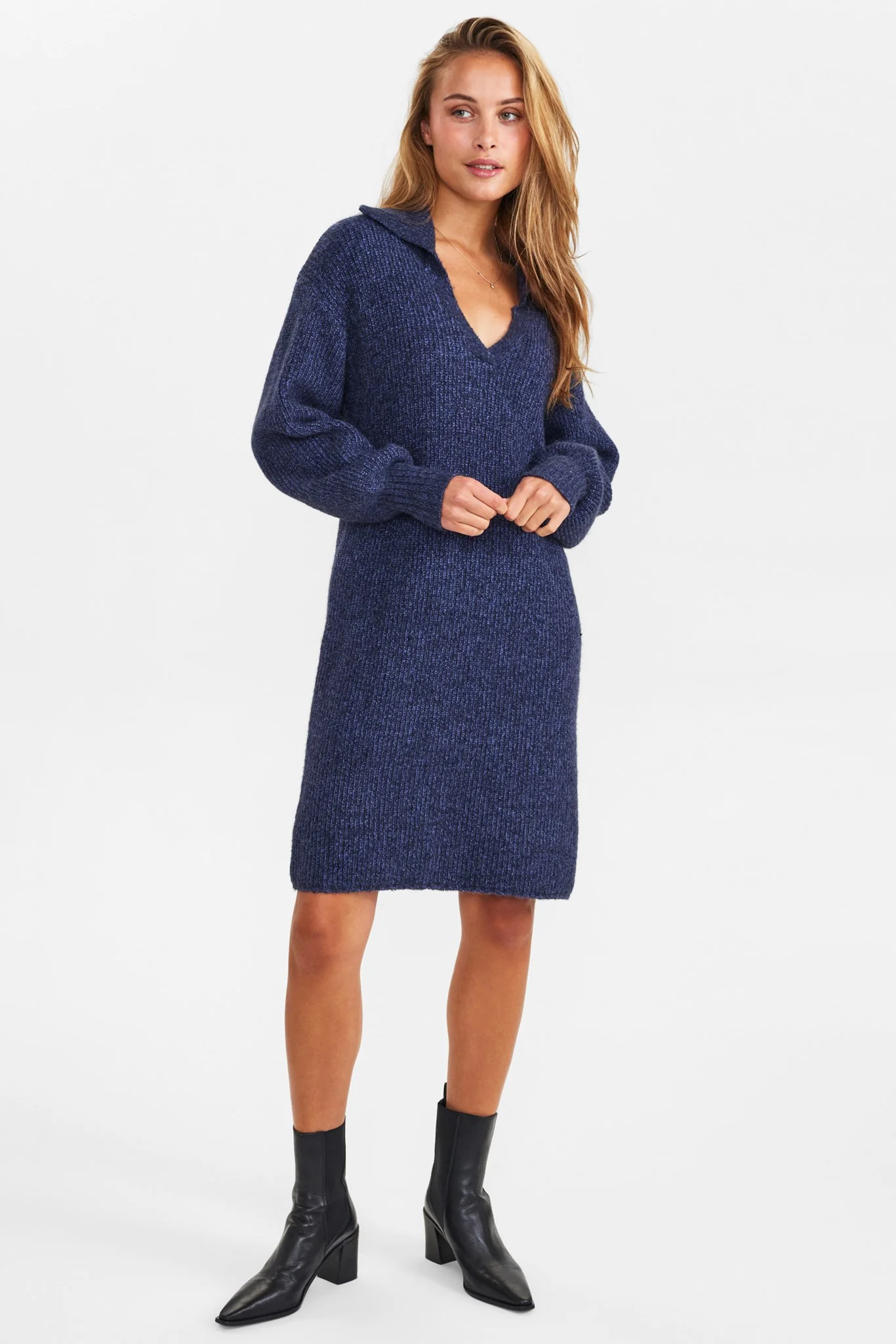 NUCALLISTA DRESS - Dark Sapphire - Image 3