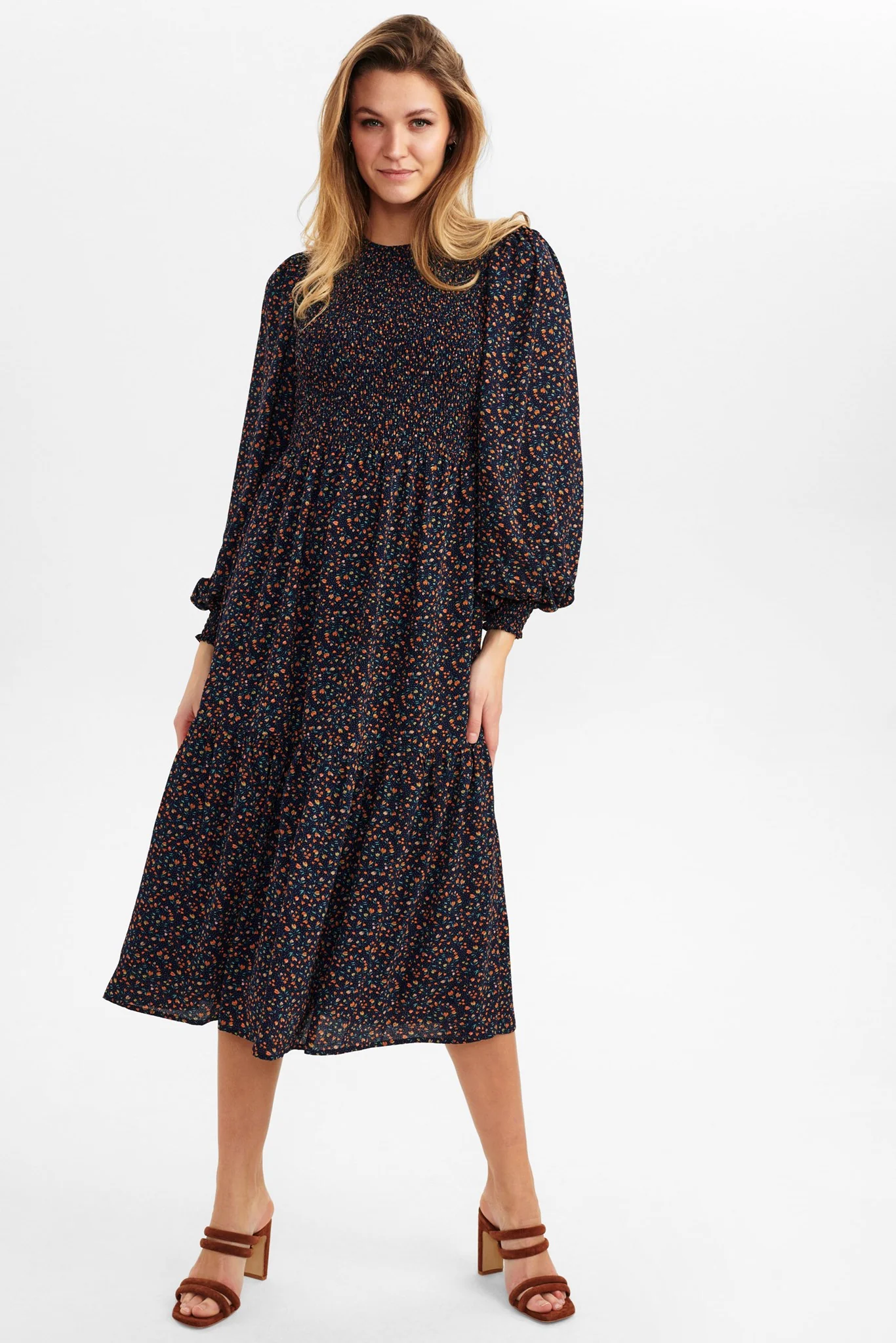 NUCALTUM DRESS - Dark Sapphire - Image 3