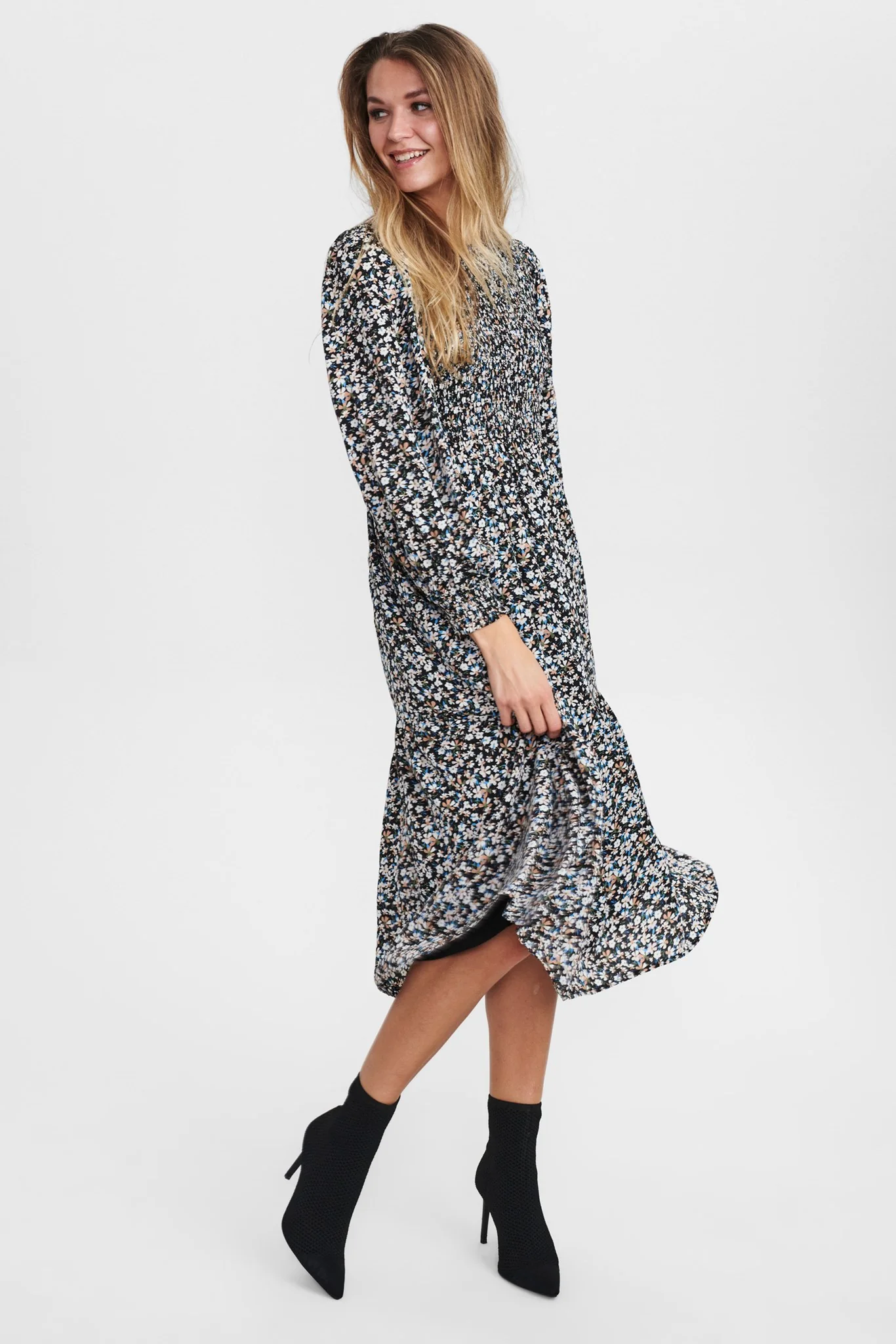 NUCALTUM DRESS - Della Robbia Blue