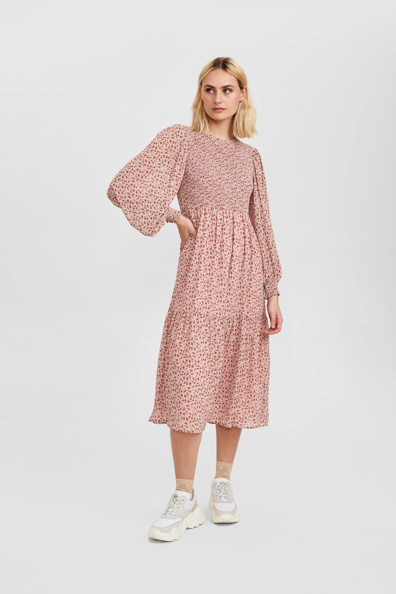 NUCALTUM DRESS - Marsala - Image 3
