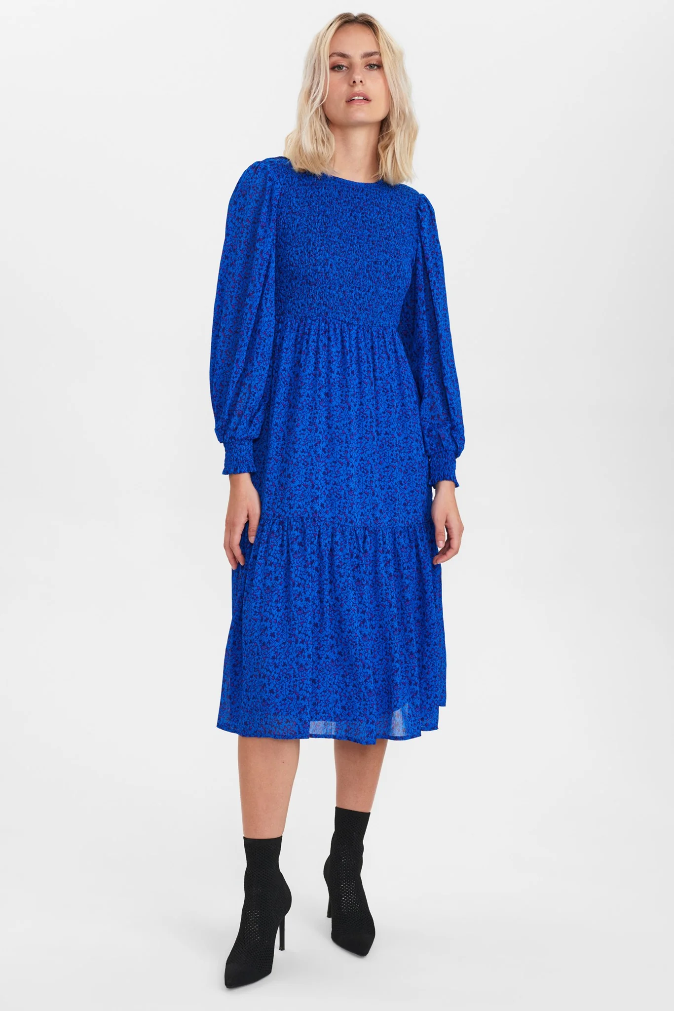 NUCALTUM DRESS - Princess Blue