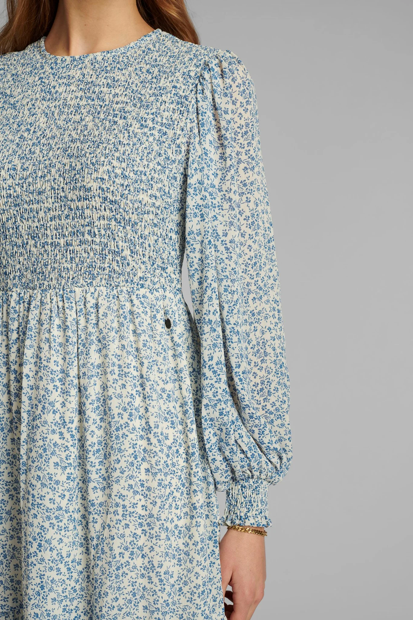 NUCALTUM DRESS - Wedgewood - Image 4