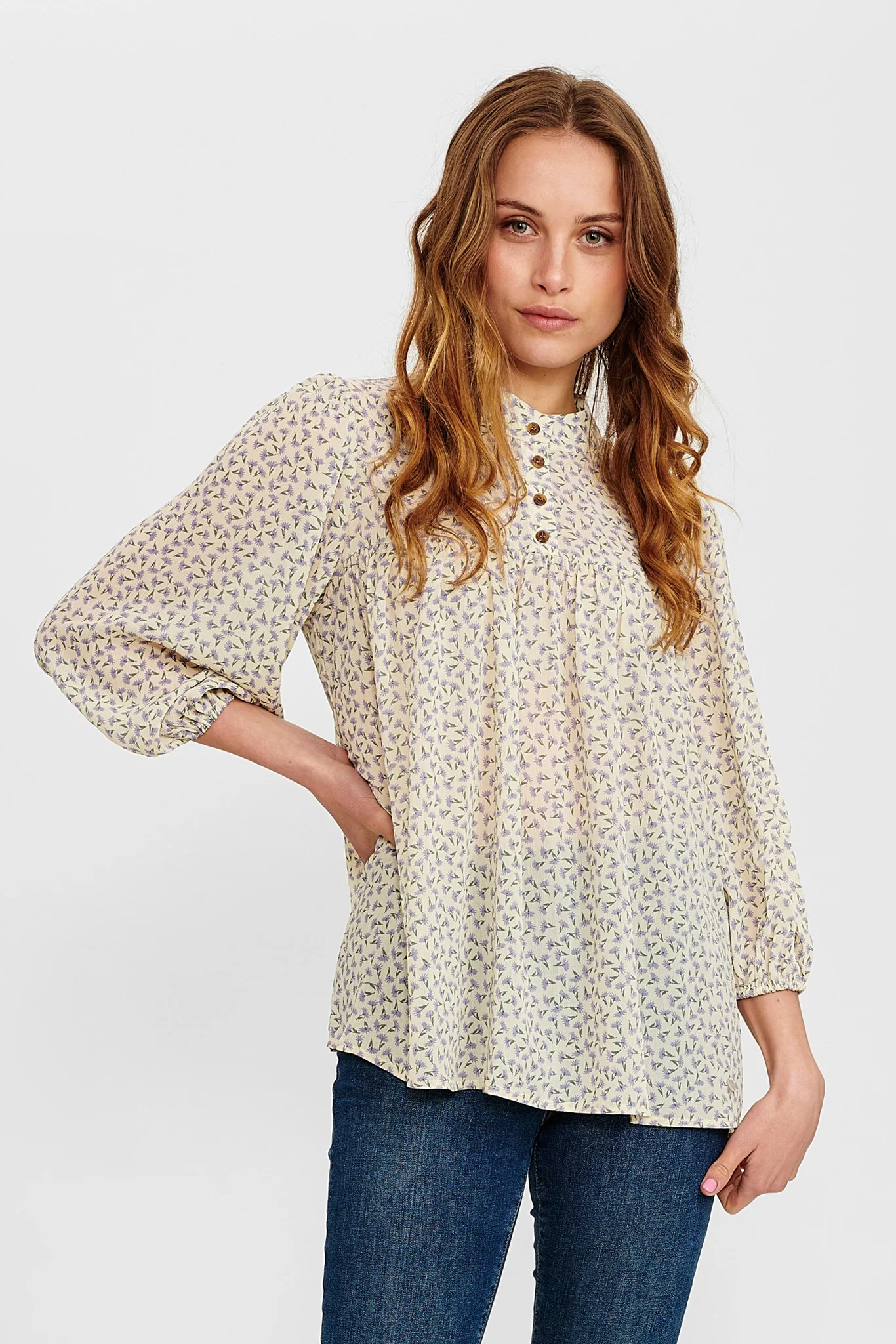 NUCALTUM SHIRT - Lilac Breeze