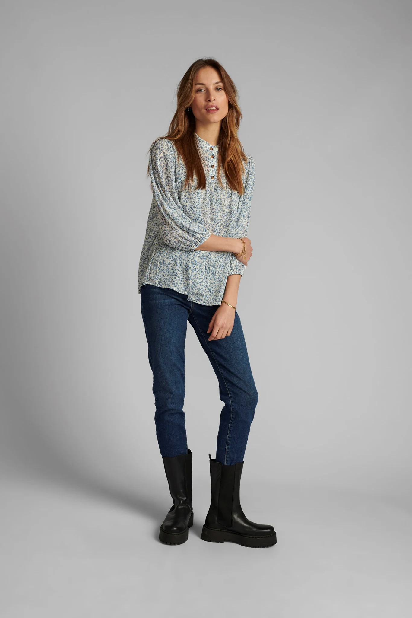 NUCALTUM SHIRT - Wedgewood - Image 3