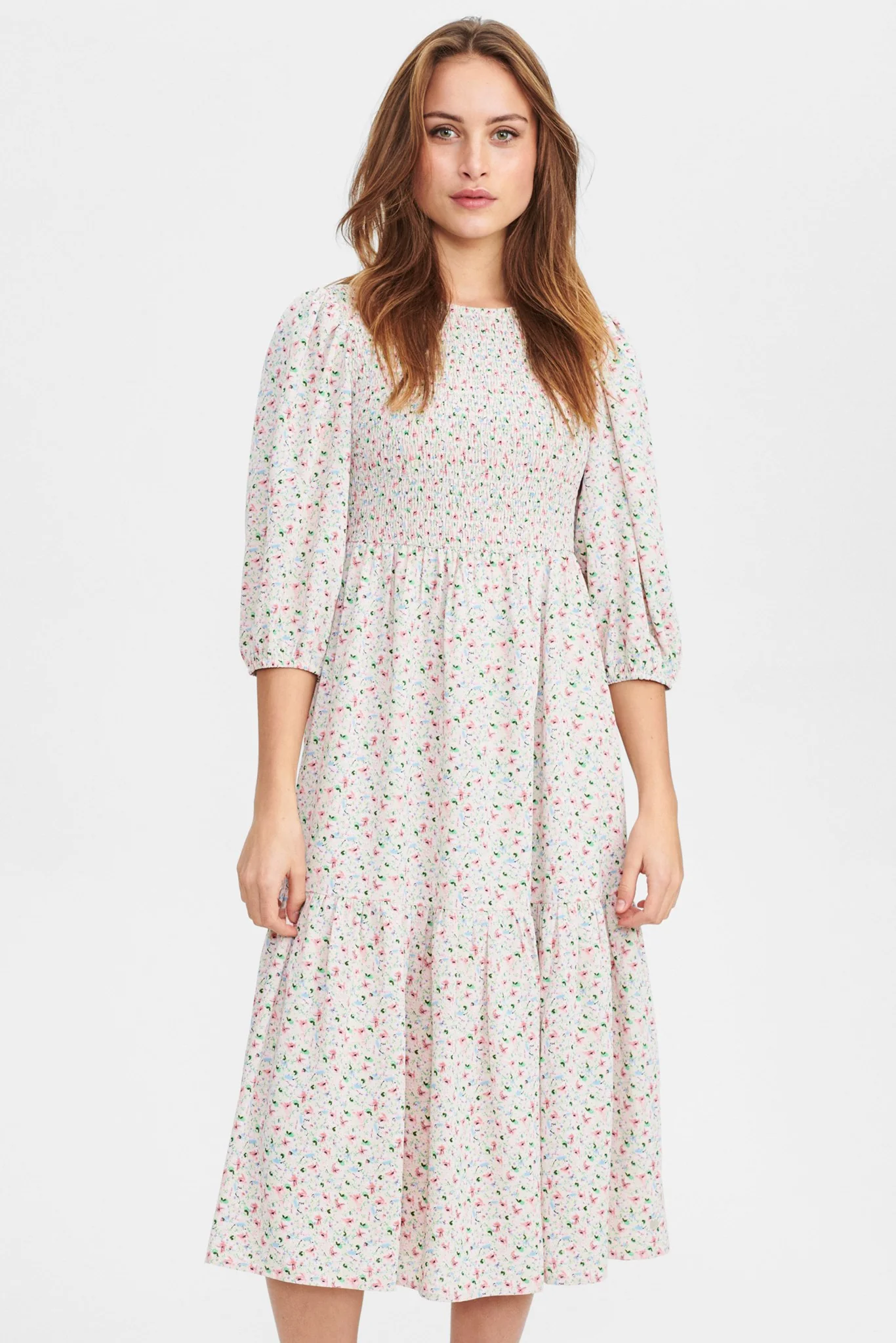 NUCALTUMINE DRESS S/S - Pristine