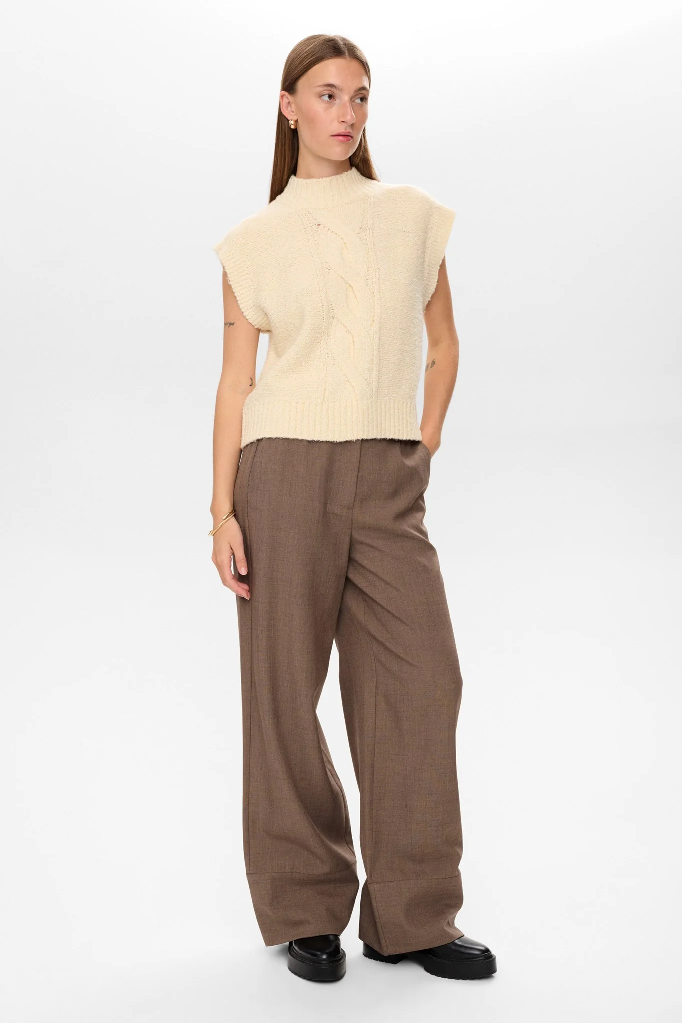 NUCALY VEST - Birch Melange - Image 3