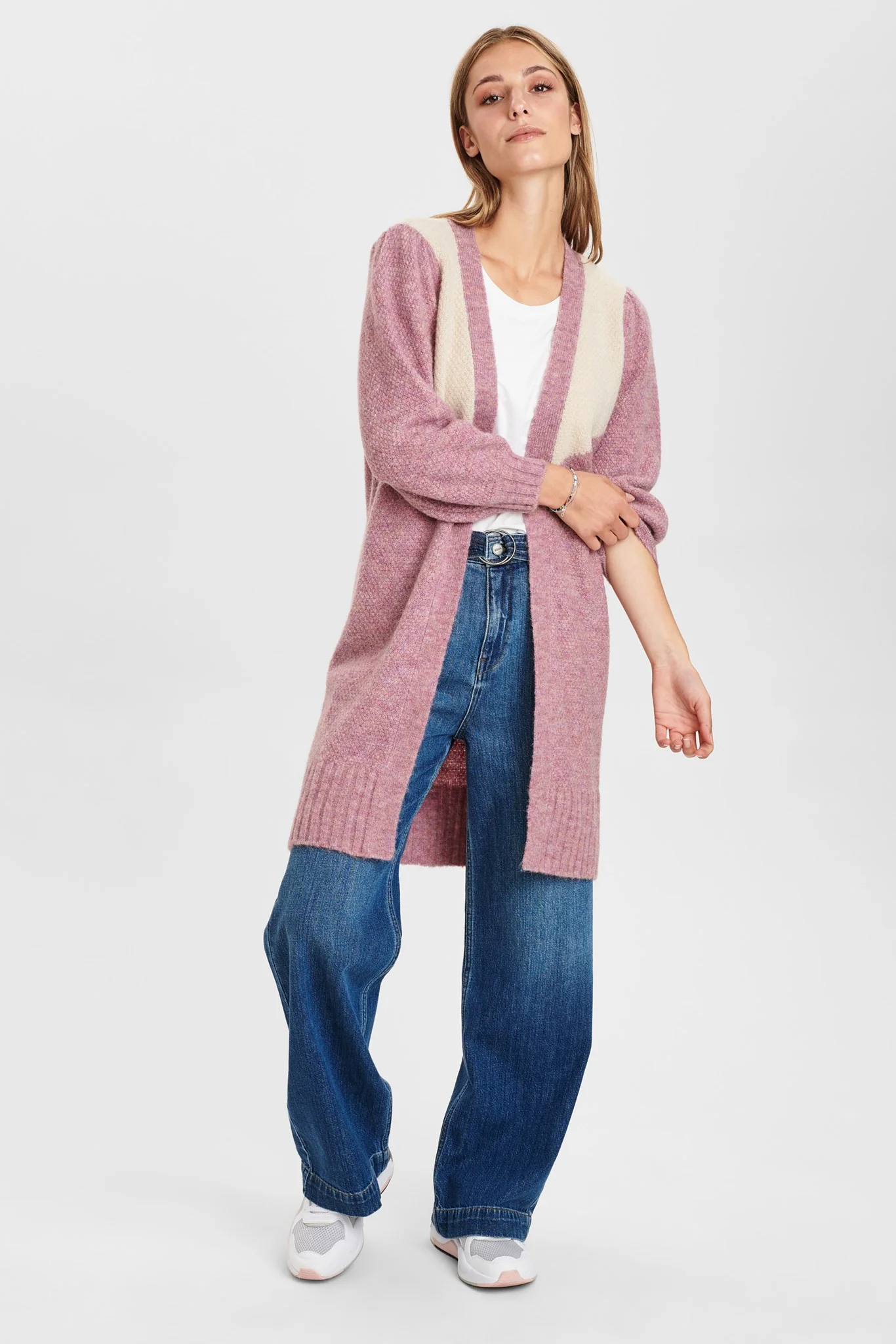 NUCALYPSO CARDIGAN - Chalk Pink - Image 3