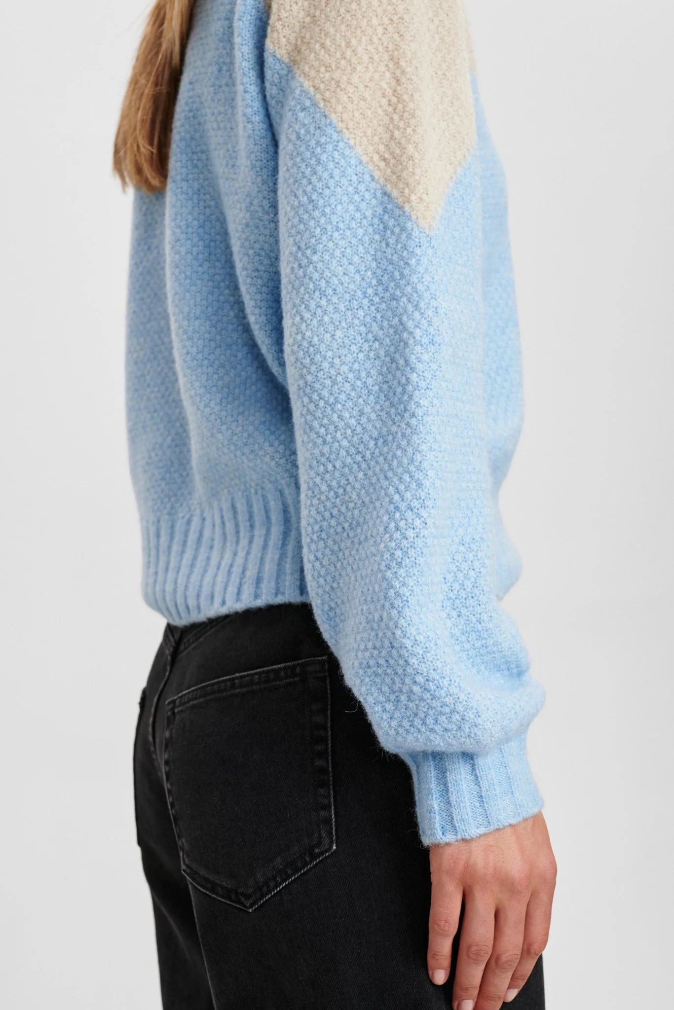 NUCALYPSO PULLOVER LS - Cashmere Blue - Image 5
