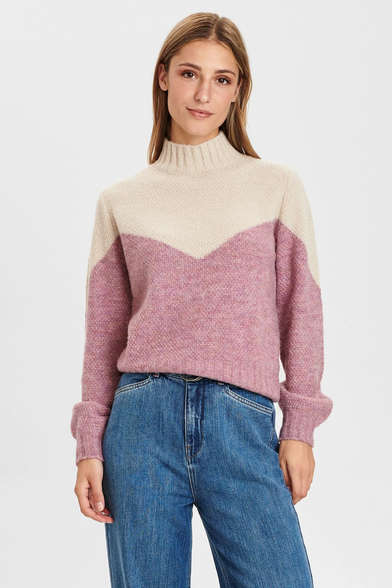 NUCALYPSO PULLOVER LS - Chalk Pink