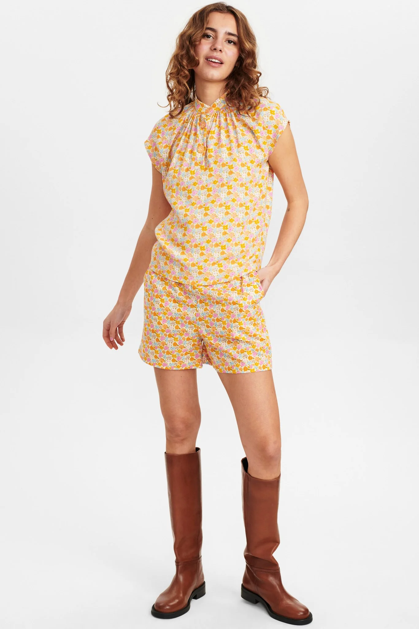 NUCAMBELL BLOUSE - Popcorn - Image 3