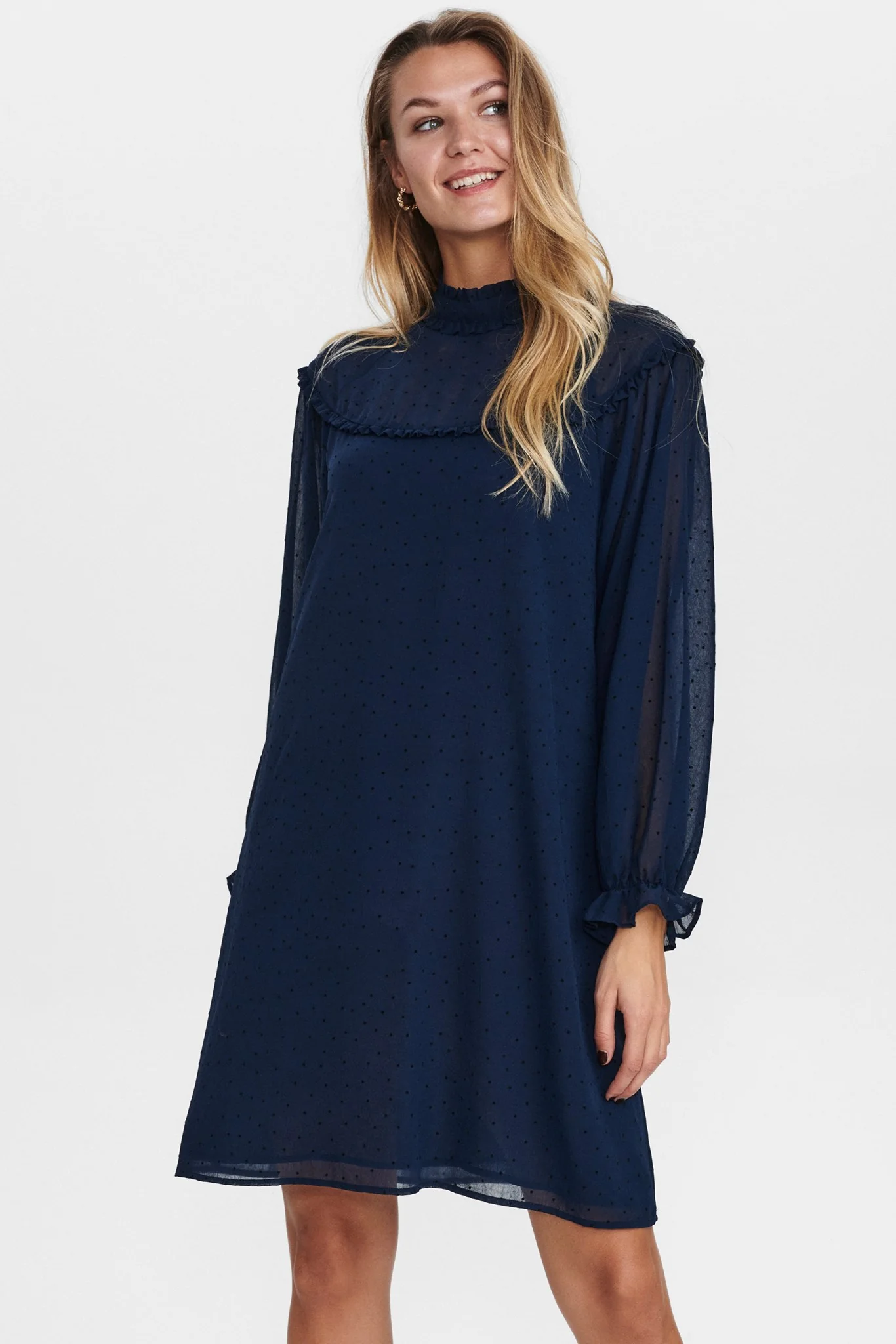 NUCAMBRIE DRESS - Dark Sapphire