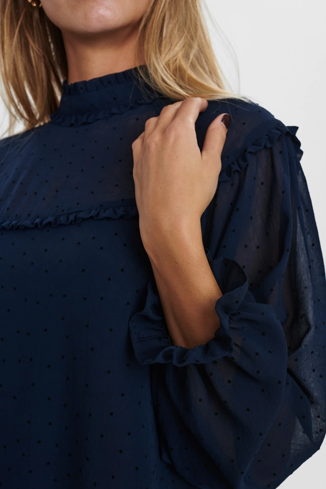 NUCAMBRIE DRESS - Dark Sapphire - Image 4