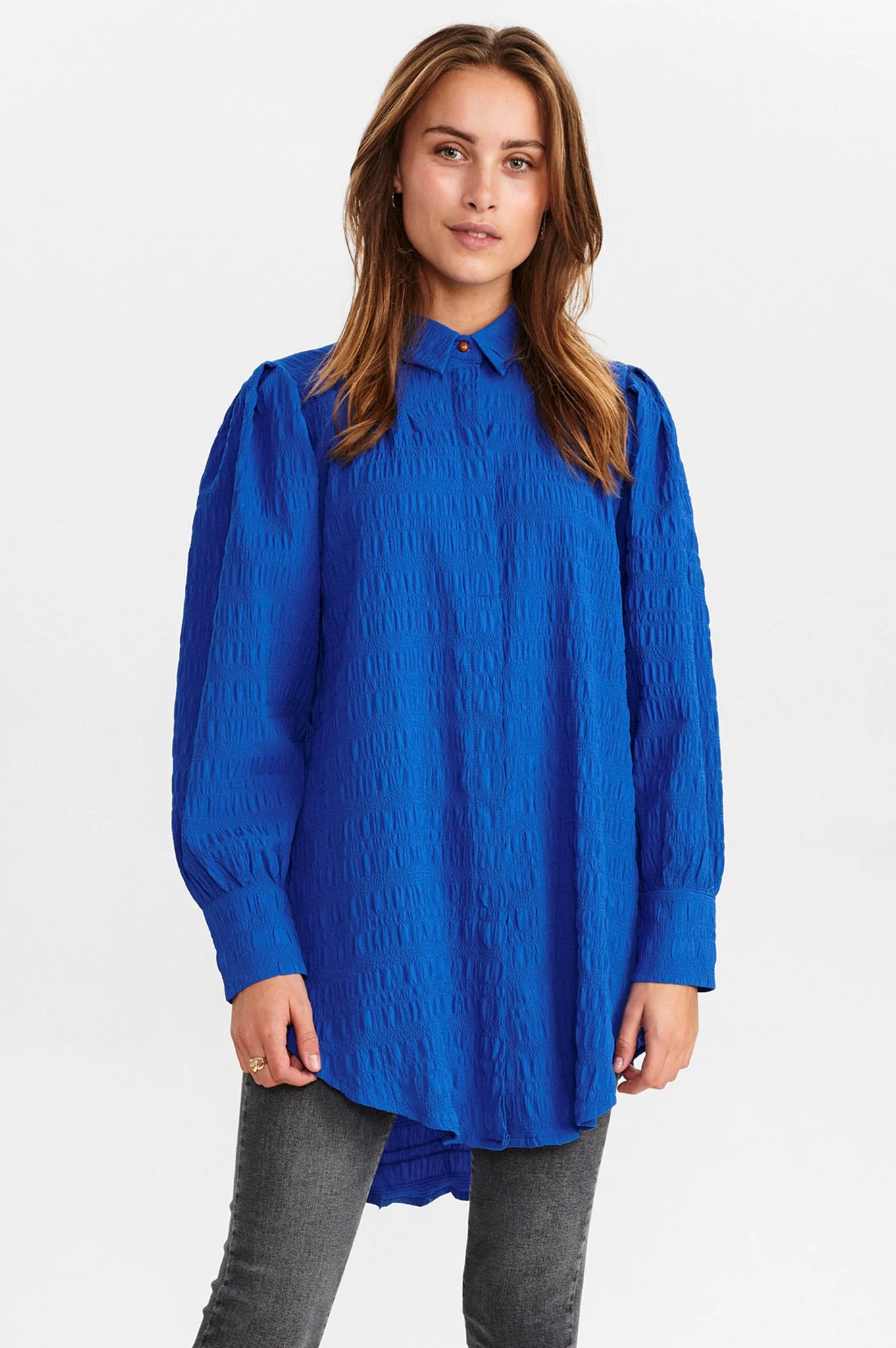 NUCAMERON LONG SHIRT - Princess Blue