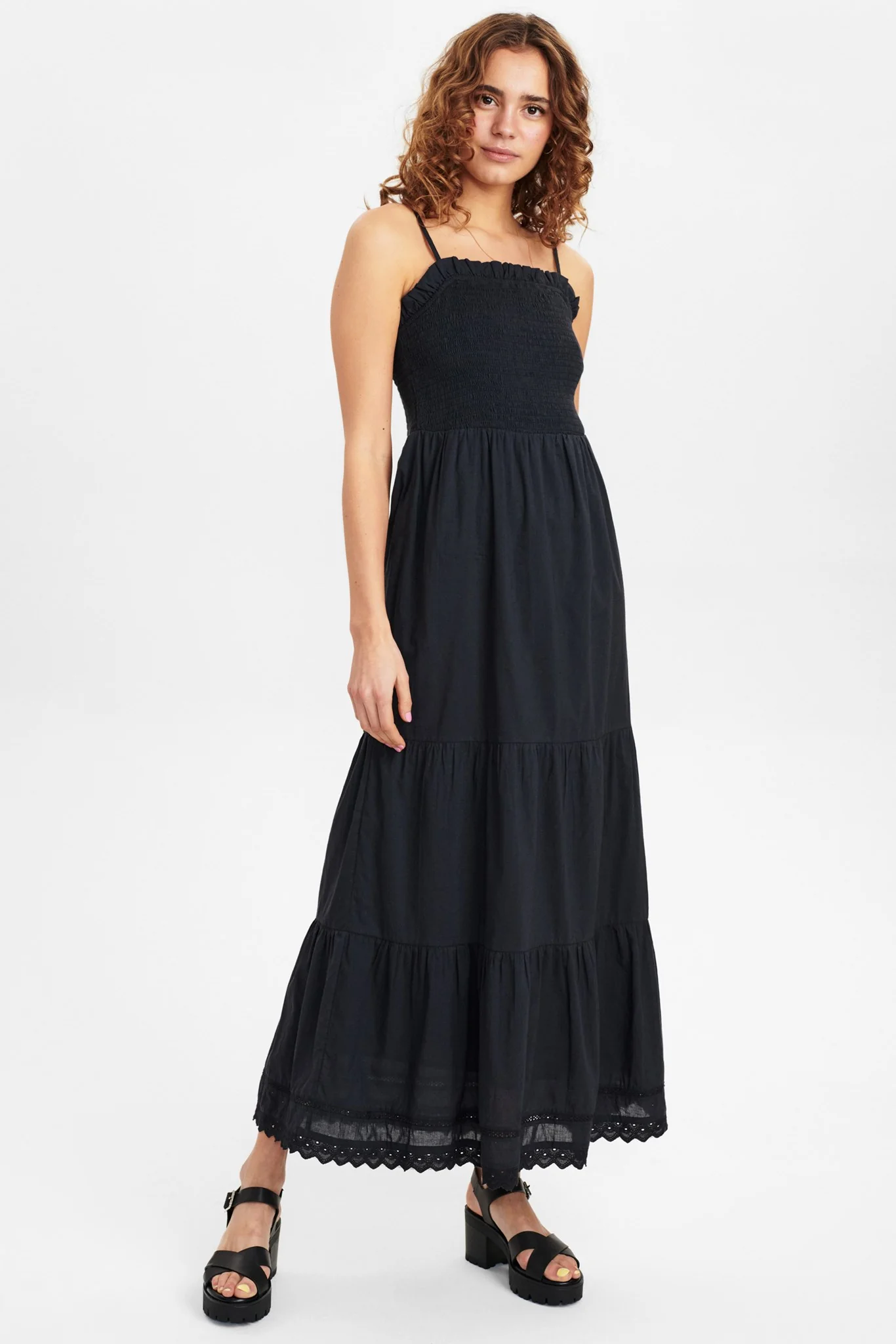 NUCAMMA DRESS - Caviar