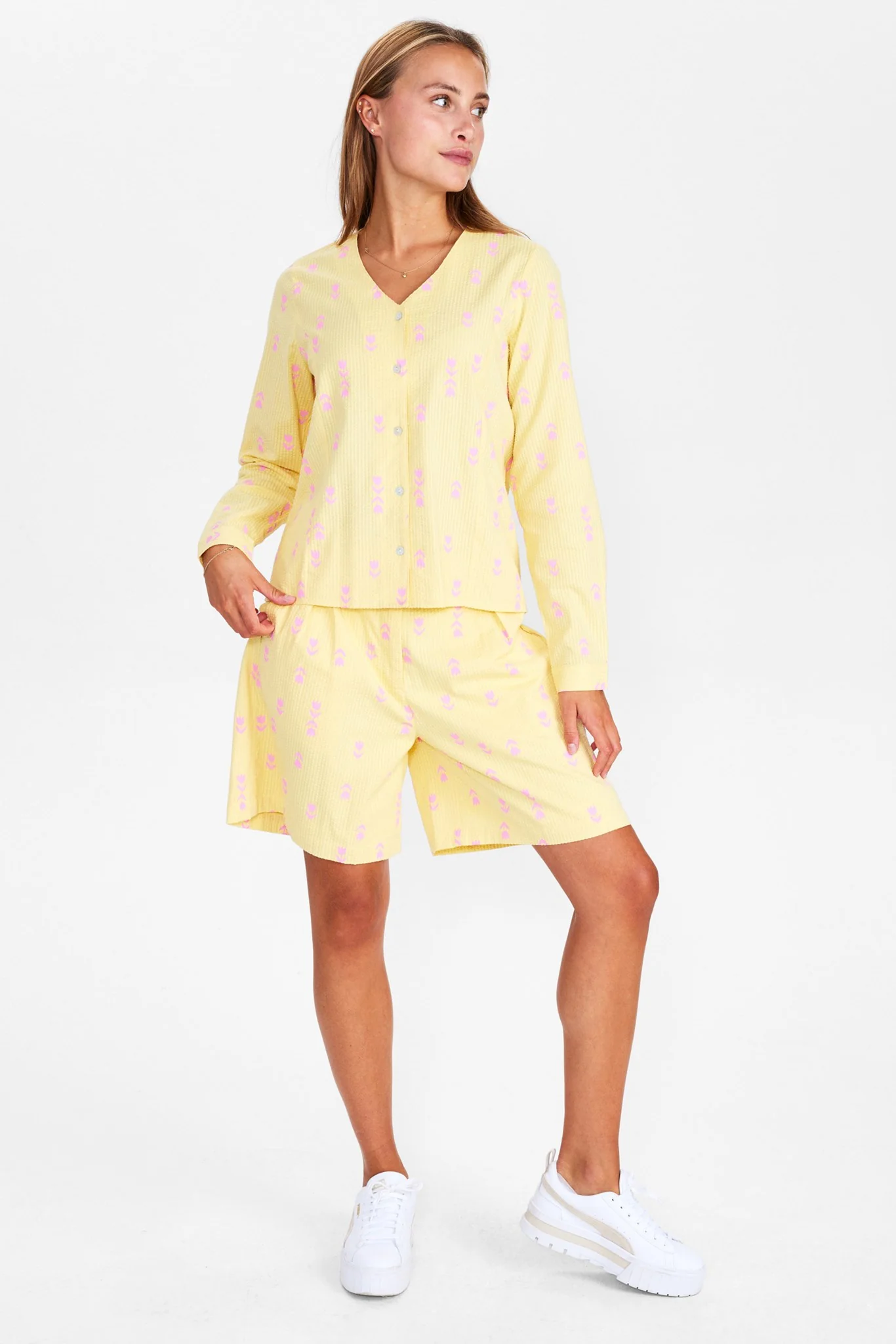NUCARA SHIRT  - Lemon Drop - Image 3