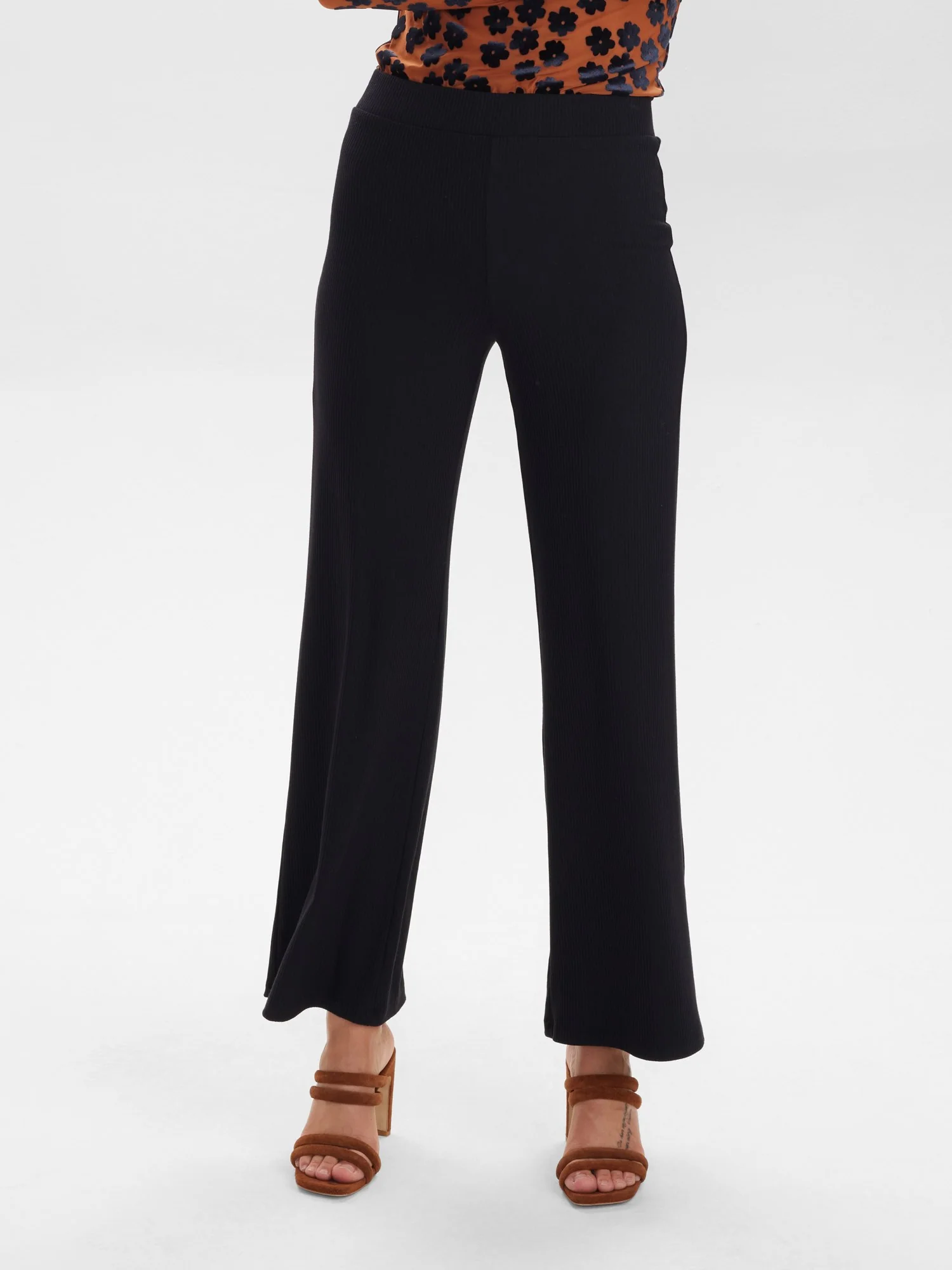 NUCARDI JERSEY PANTS - Caviar