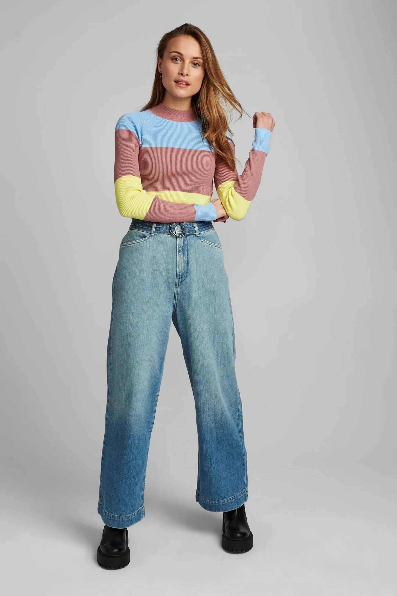 NUCARDY PULLOVER - Ash Rose - Image 3