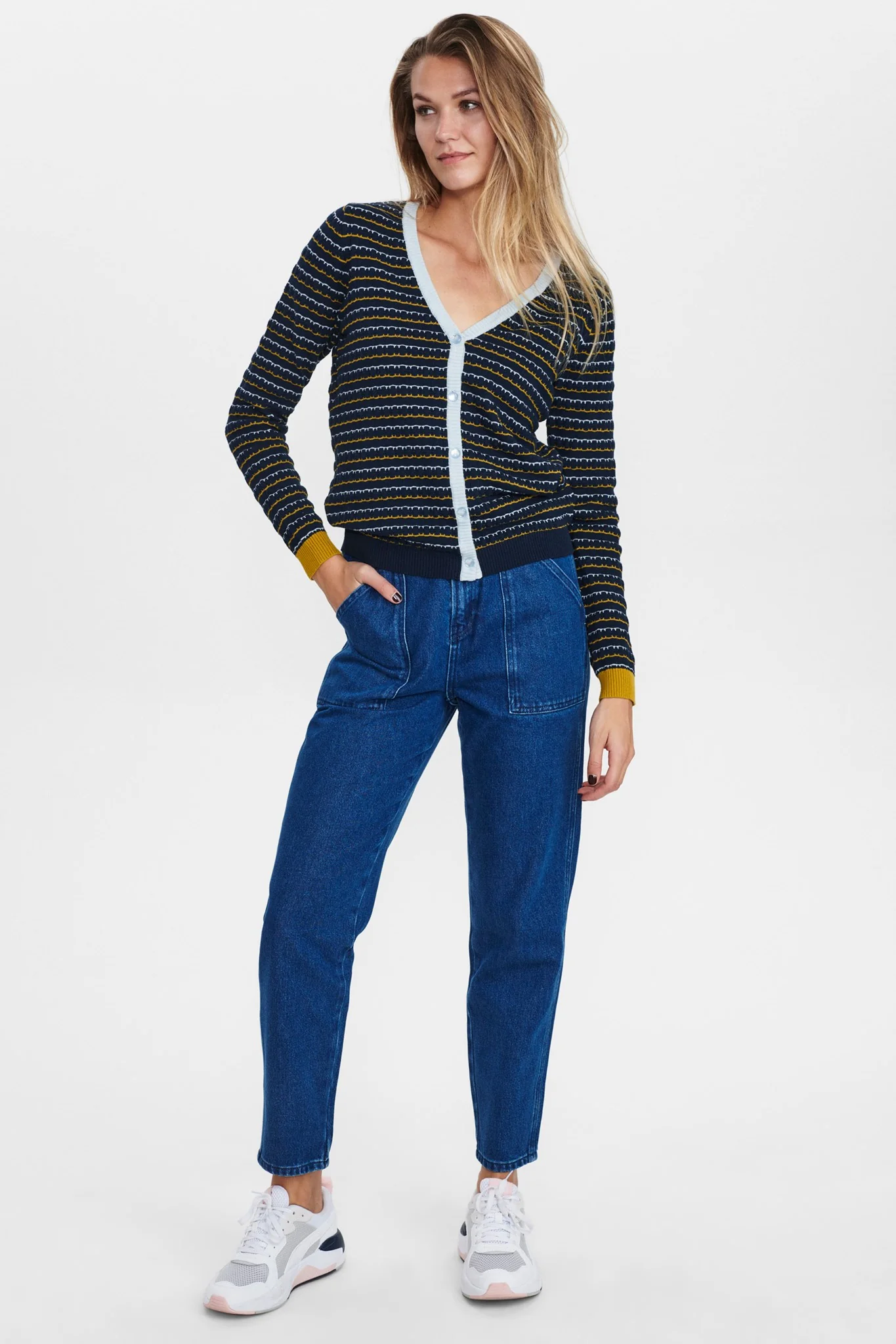 NUCARLEIGH CARDIGAN - Dark Sapphire - Image 3