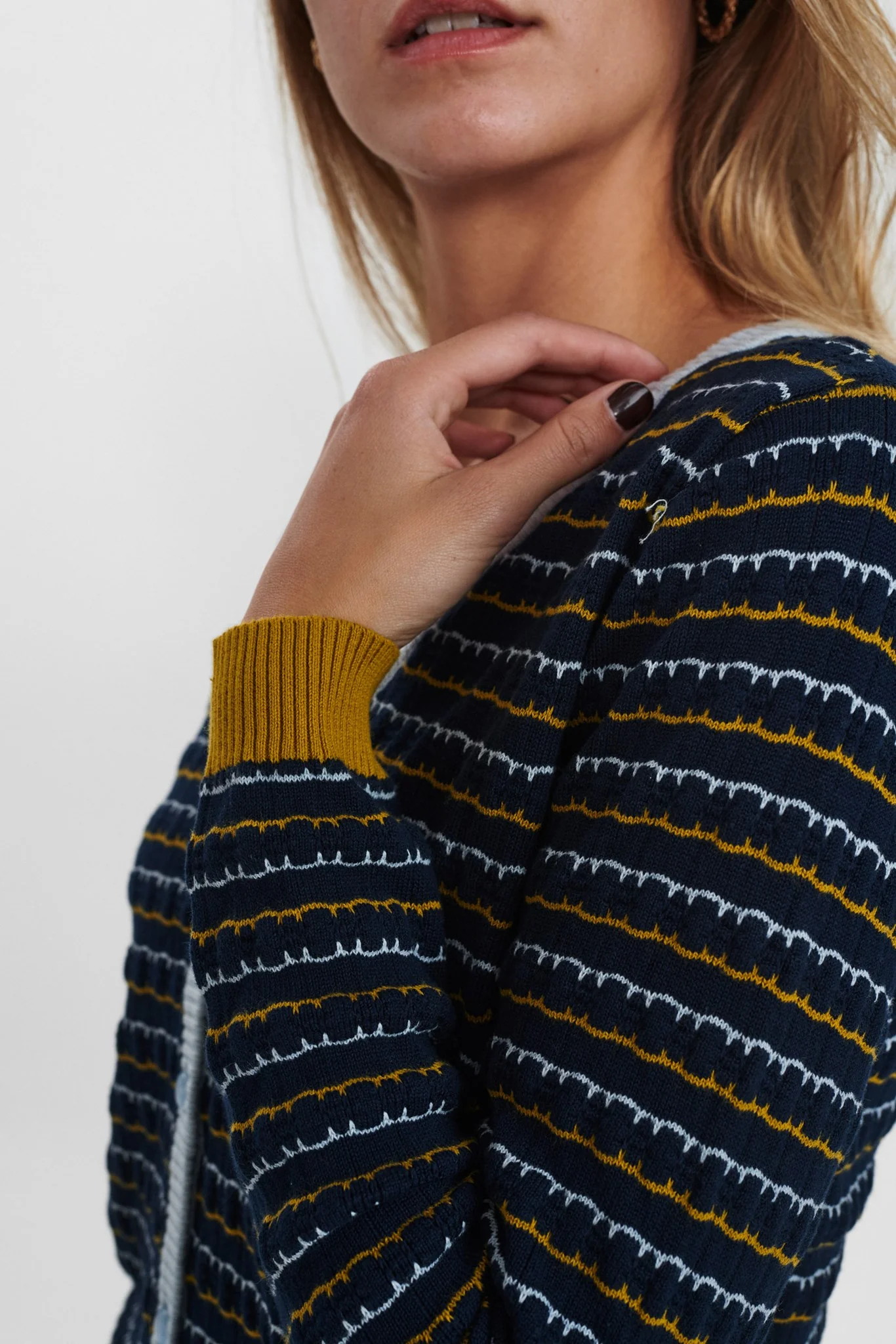 NUCARLEIGH CARDIGAN - Dark Sapphire - Image 5