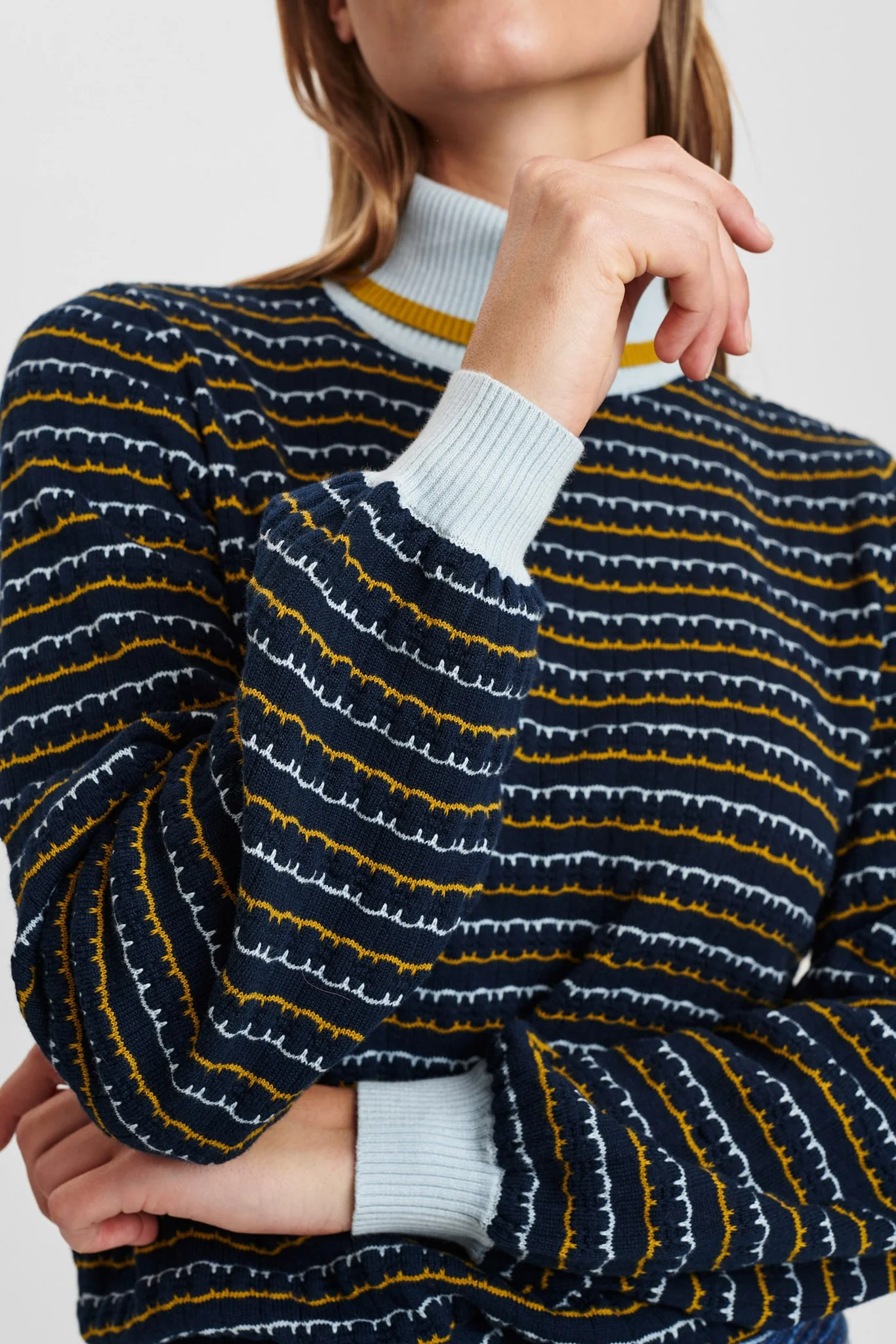 NUCARLEIGH PULLOVER LS - Dark Sapphire - Image 5