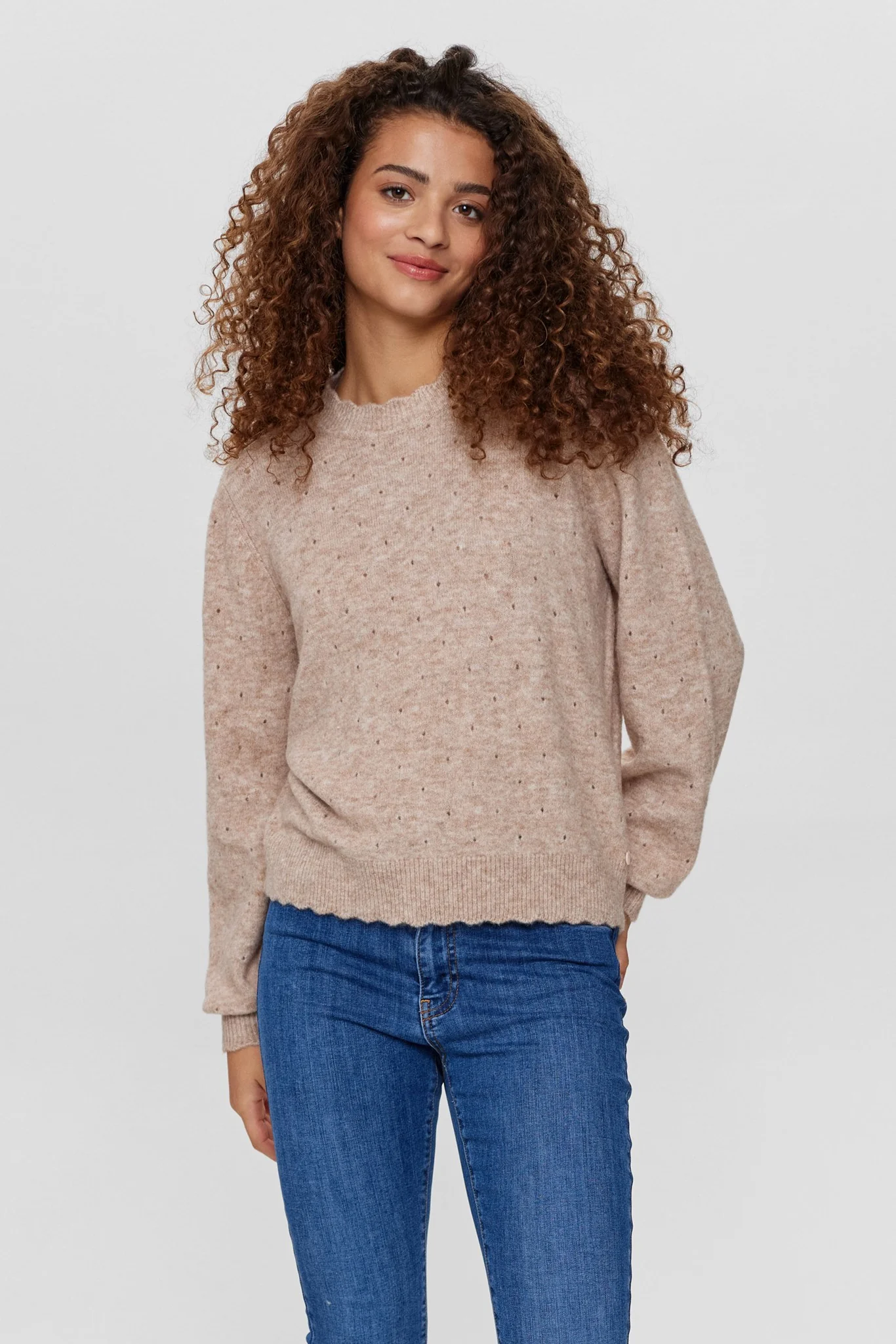 NUCARLI PULLOVER - Sesame