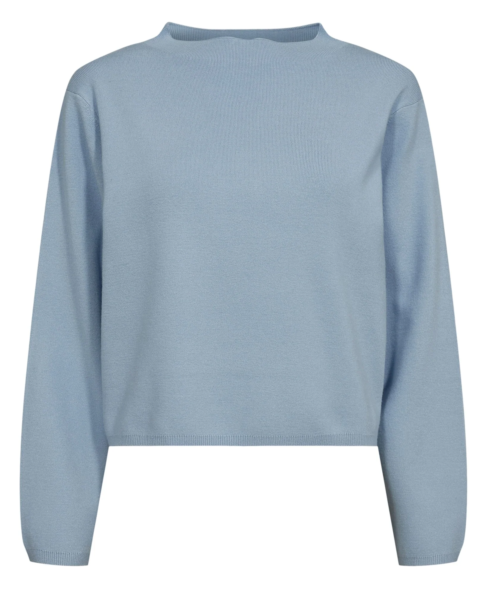 NUCARMA CROP PULLOVER   - Powder Blue