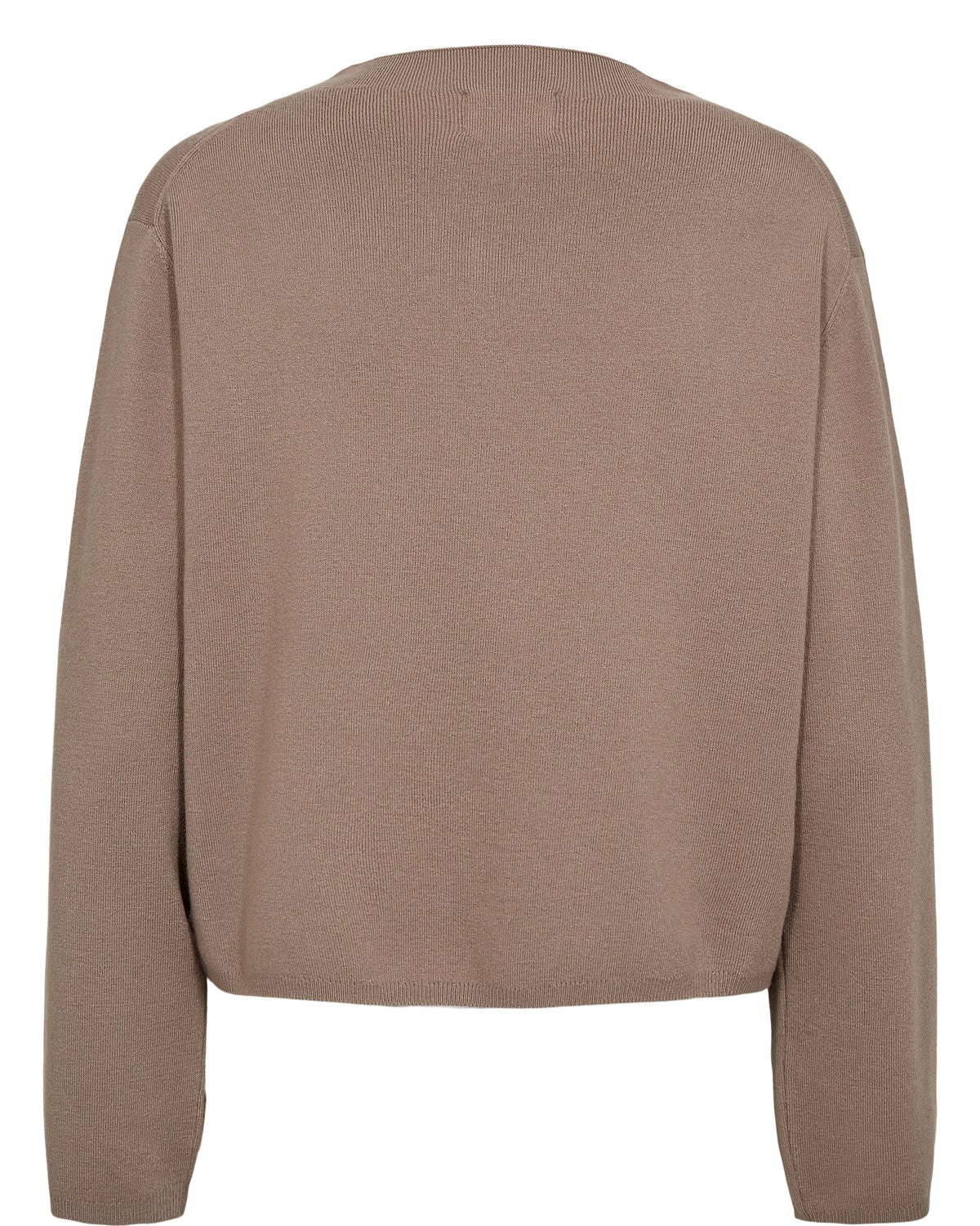 NUCARMA CROP PULLOVER   - Taupe Gray - Image 7