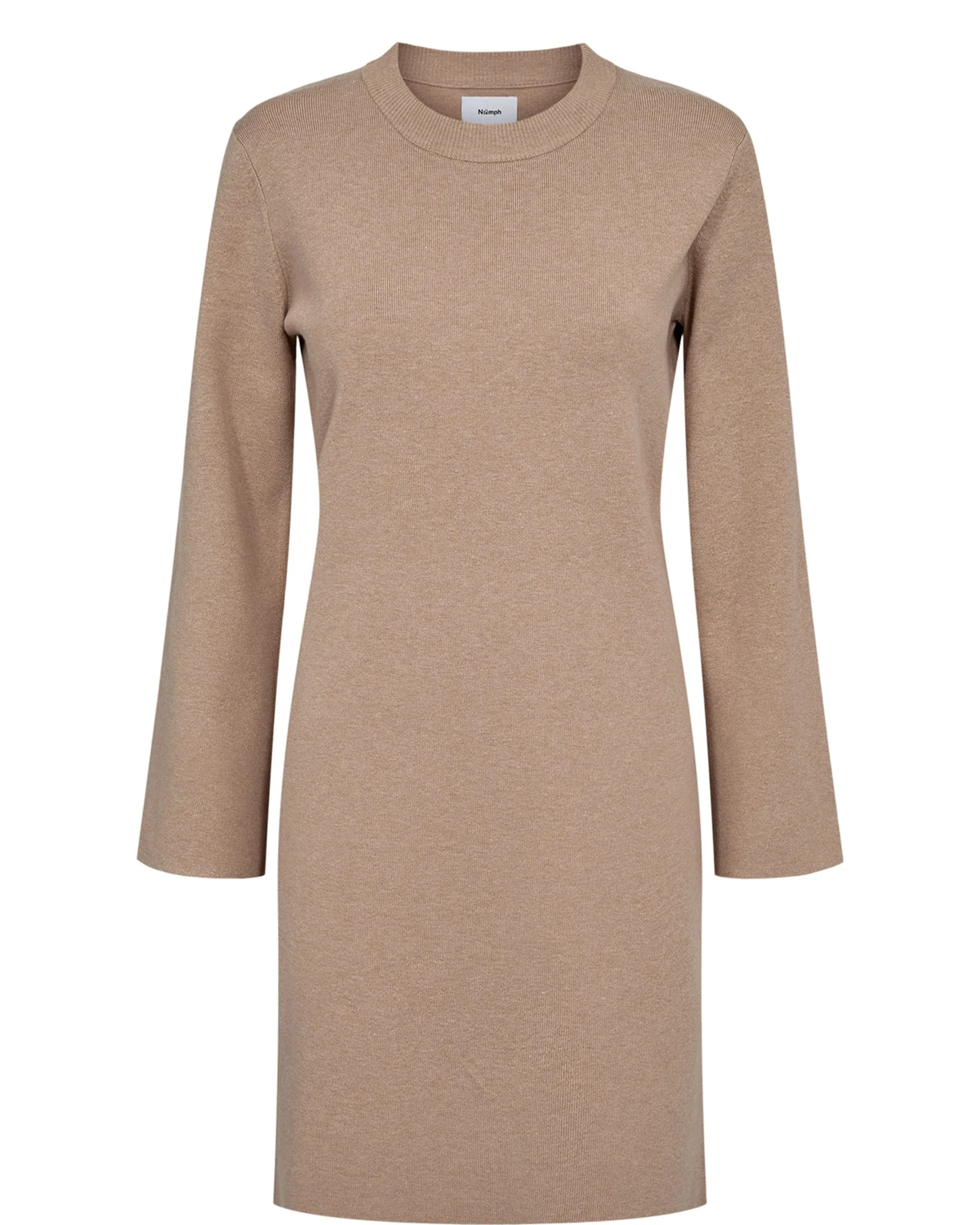 NUCARMA DRESS   - Sesame Melange