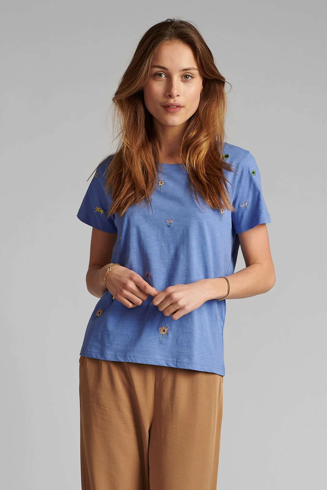 NUCAROL T-SHIRT - Wedgewood