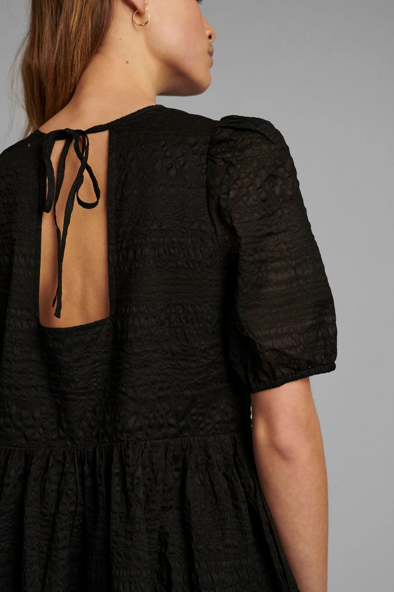 NUCAROLLA DRESS - Caviar - Image 5