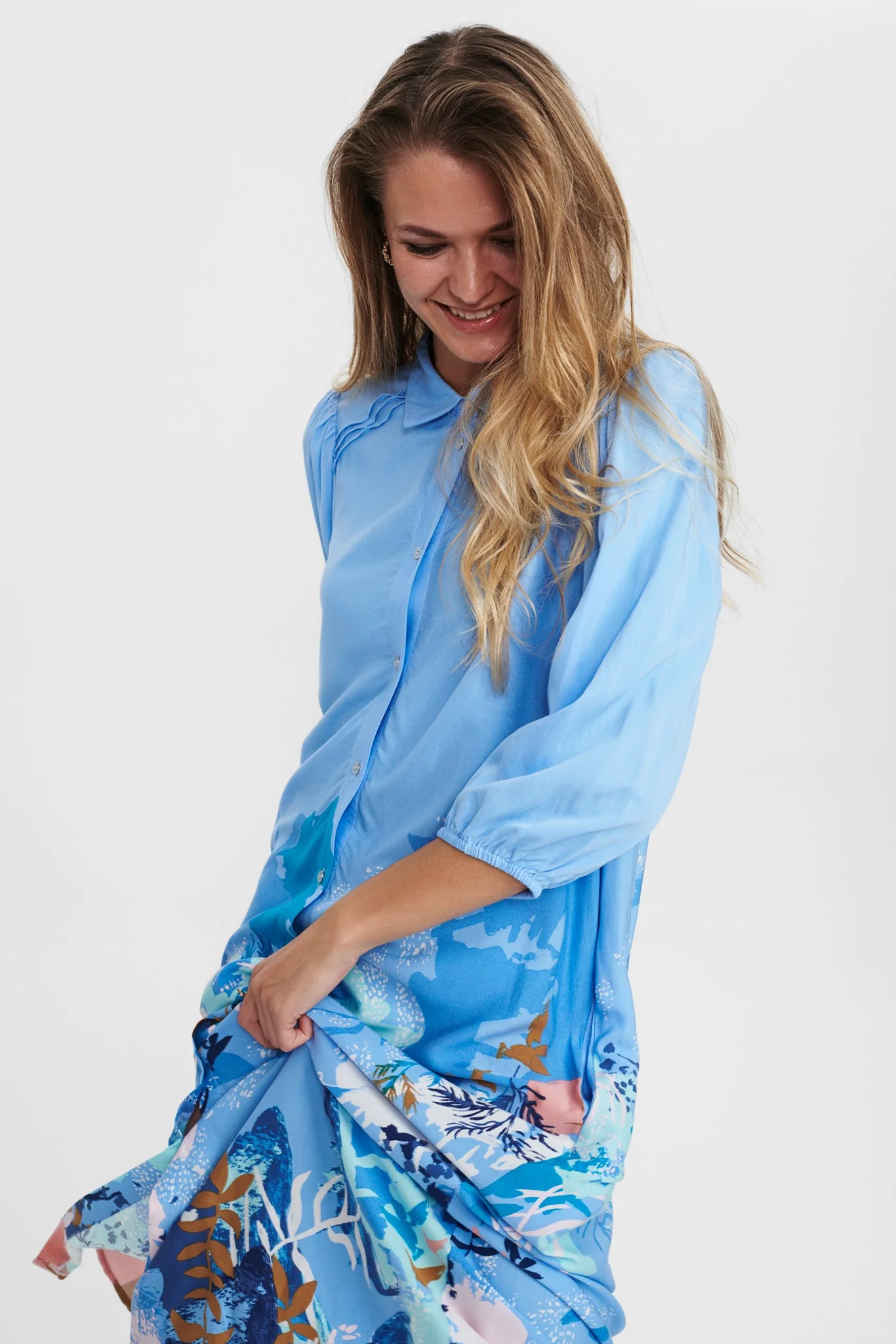 NUCARRIE DRESS - Della Robbia Blue - Image 6
