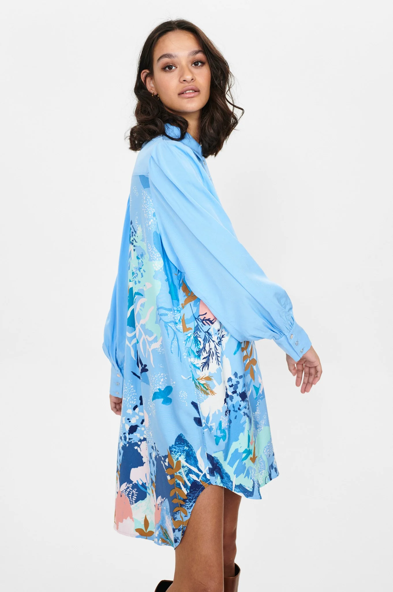 NUCARRIE SHIRT - Della Robbia Blue - Image 6