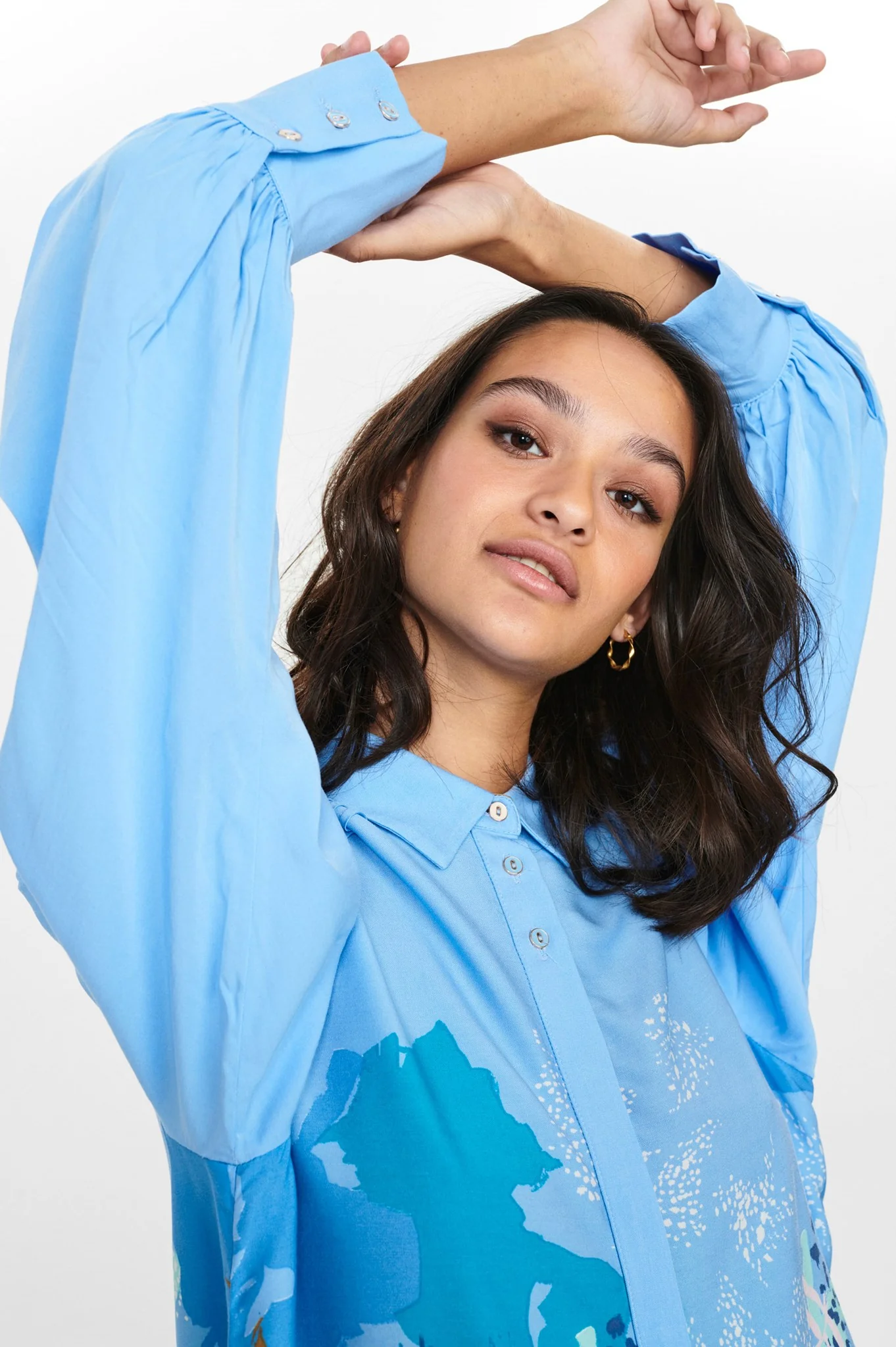 NUCARRIE SHIRT - Della Robbia Blue - Image 7