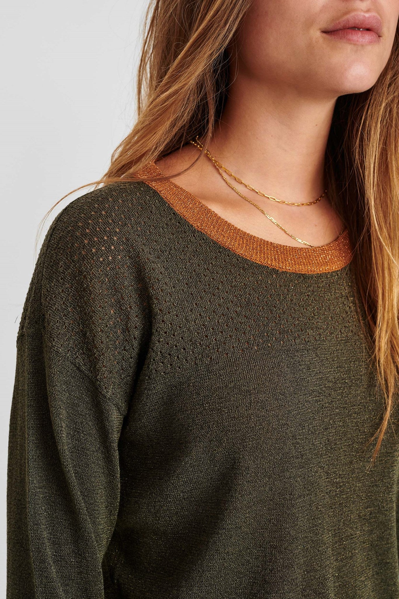 NUCARWEN PULLOVER LS - Grape leaf - Image 4