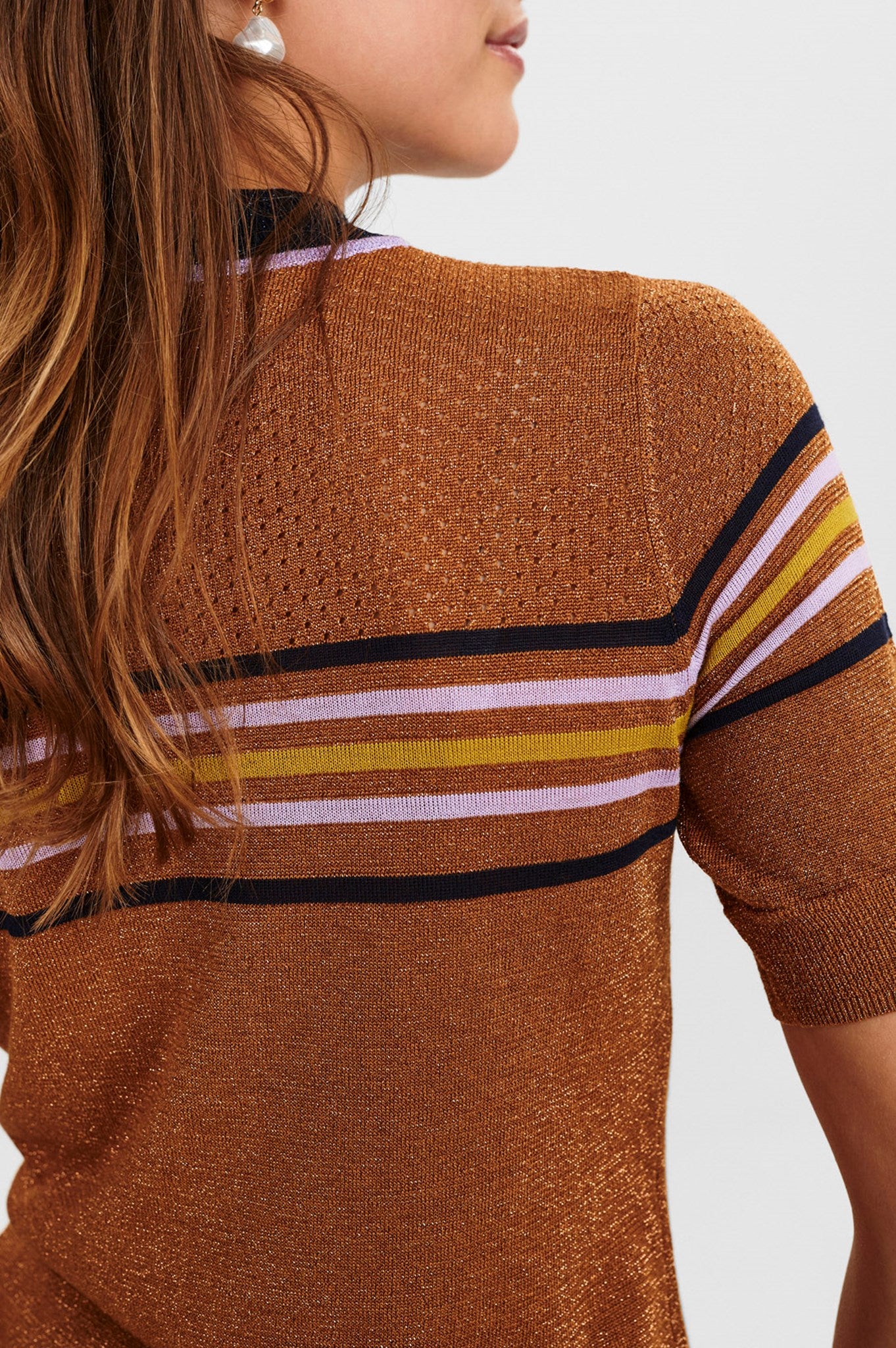 NUCARWEN PULLOVER SS - Cathay Spice - Image 5