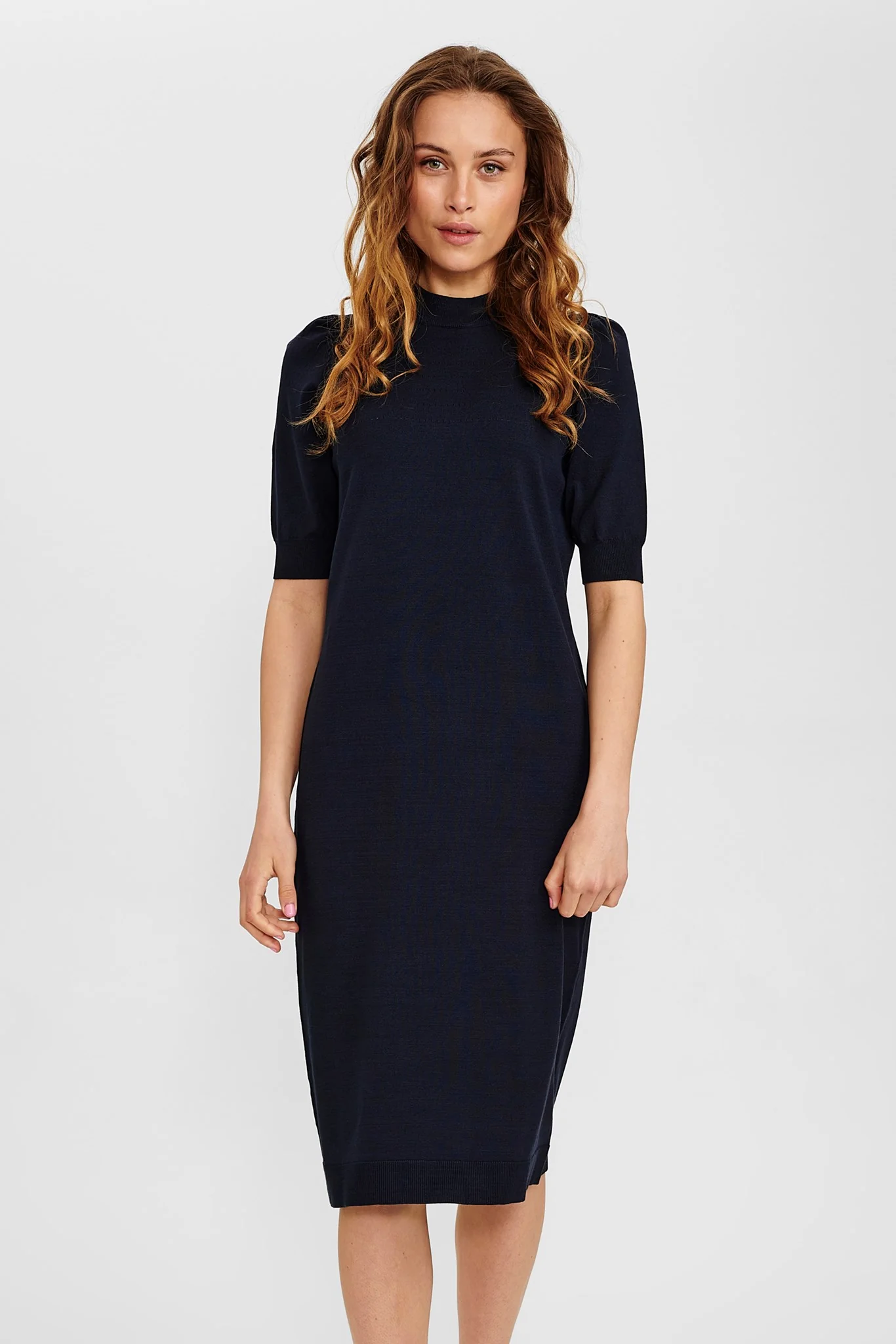 NUCARYN DRESS - Dark Sapphire